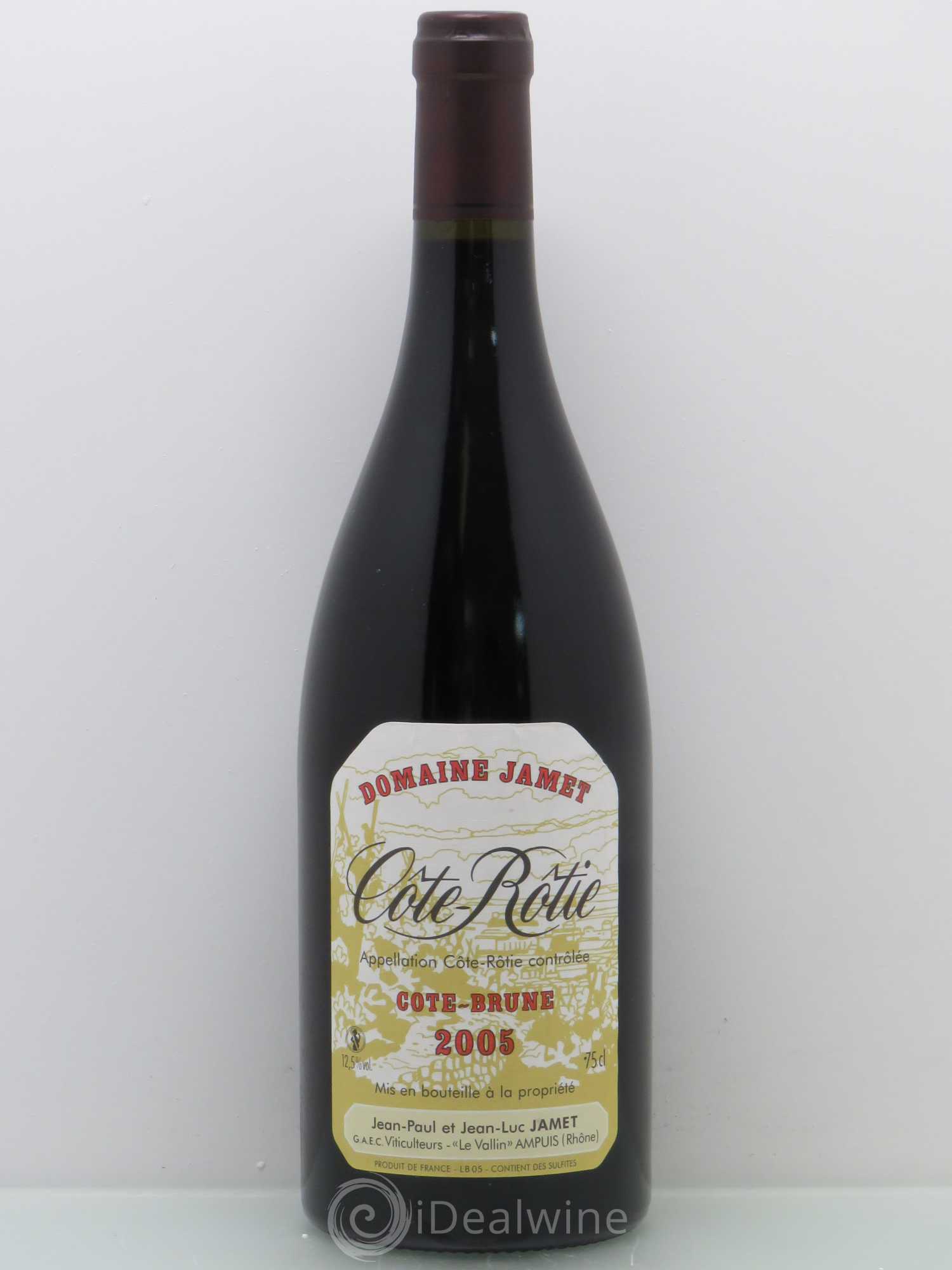 Côte-Rôtie Côte Brune Jamet (Domaine) 2005 - Lot de 1 bouteille - 0