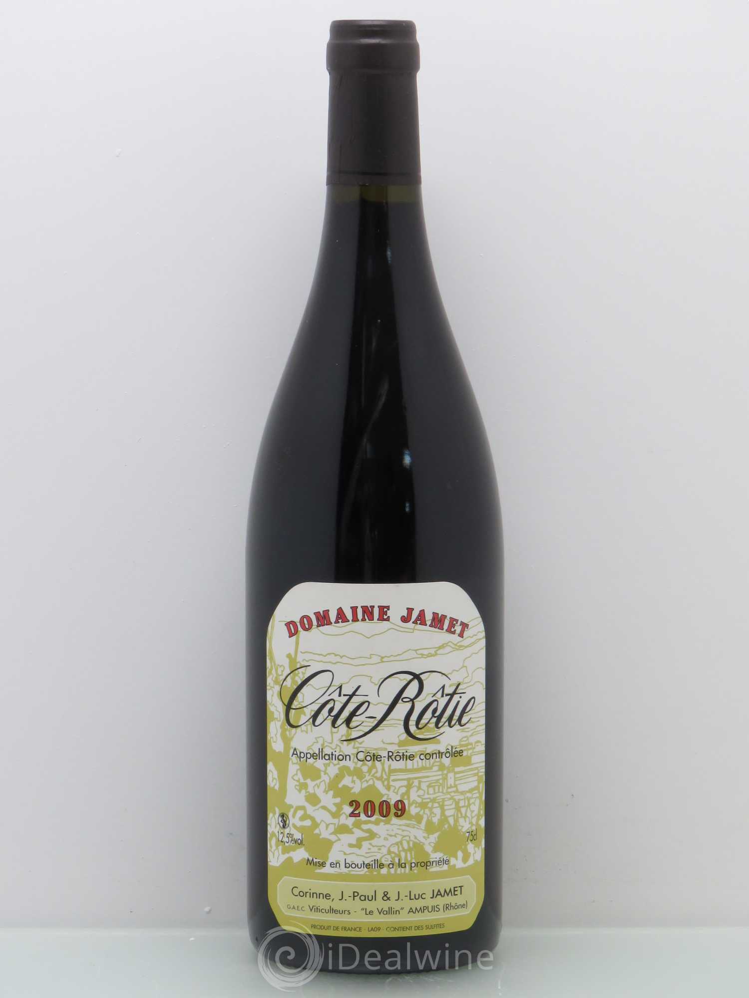 Côte-Rôtie Jamet (Domaine) 2009 - Lot de 1 bouteille - 0