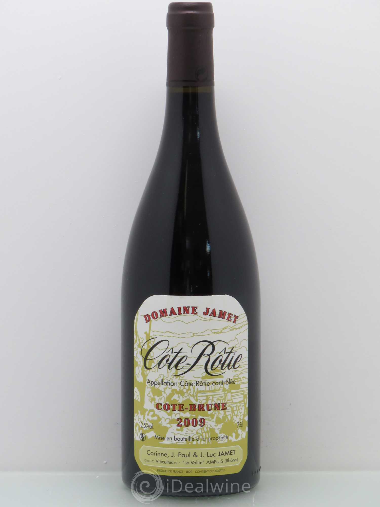 Côte-Rôtie Côte Brune Jamet (Domaine) 2009 - Lot de 1 bouteille - 0