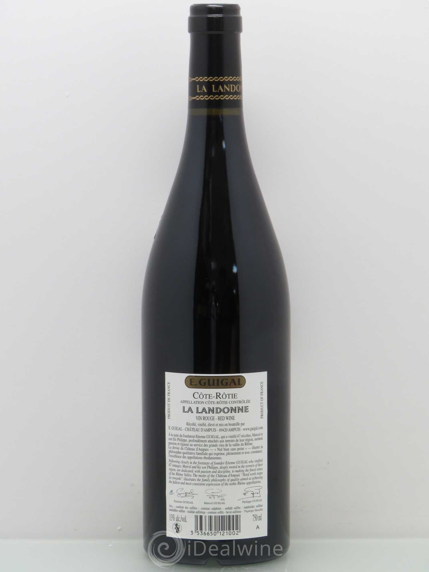 Côte-Rôtie La Landonne Guigal 2009 - Lot de 1 bouteille - 1