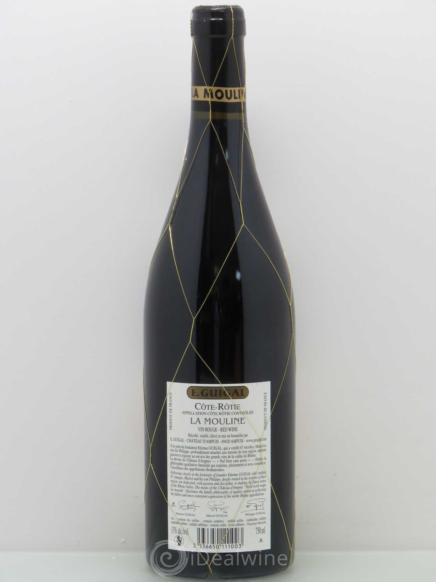 Côte-Rôtie La Mouline Guigal 2009 - Lot de 1 bouteille - 1