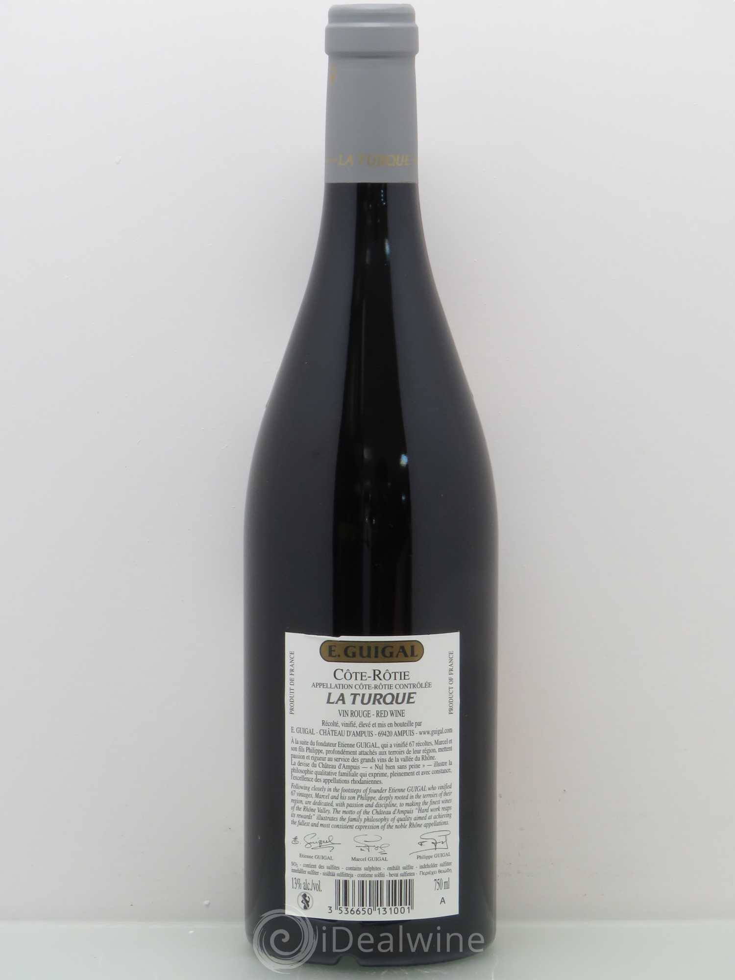 Côte-Rôtie La Turque Guigal 2009 - Lot de 1 bouteille - 1