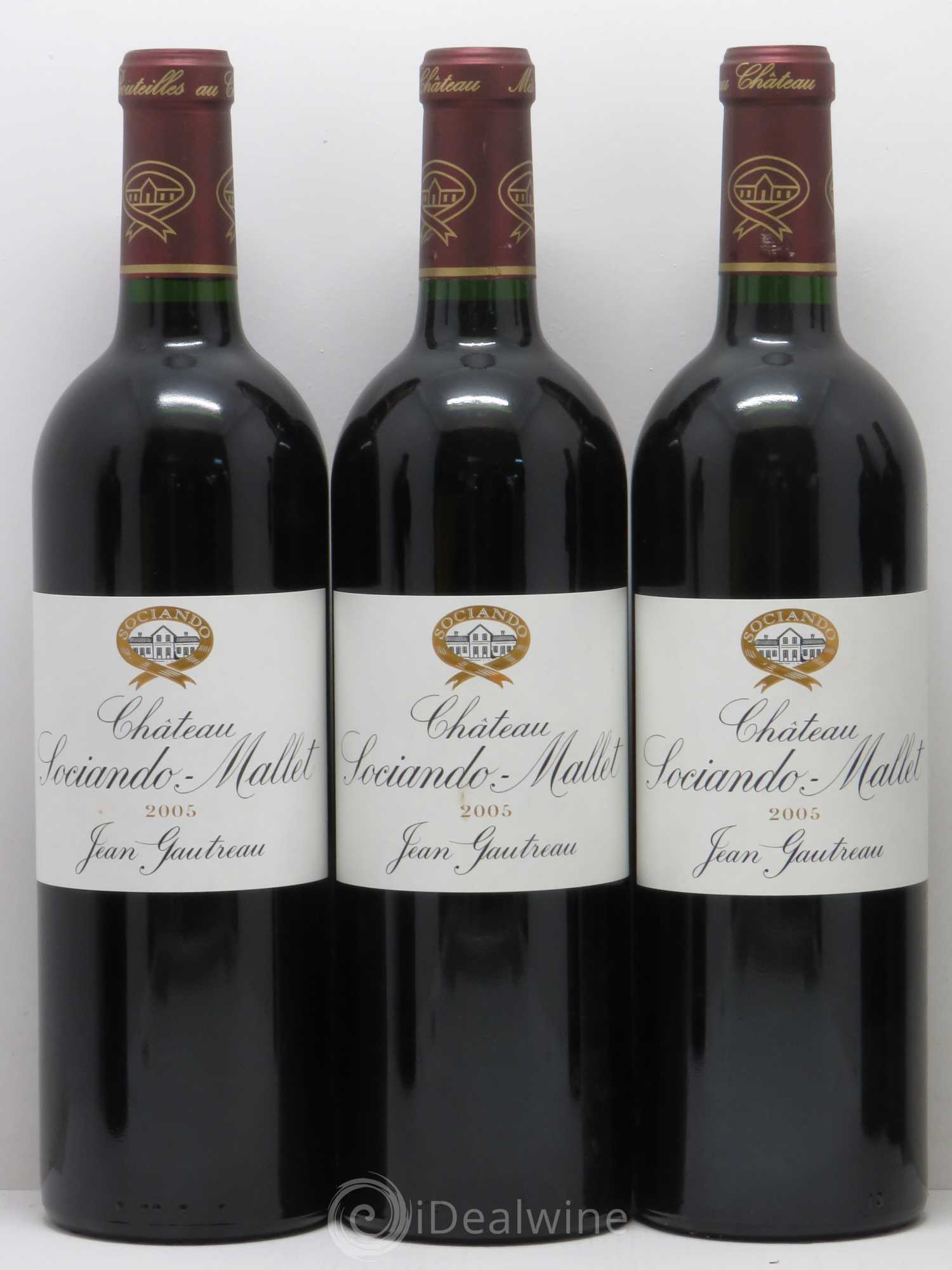 Château Sociando Mallet 2005 - Lot de 12 bouteilles - 3