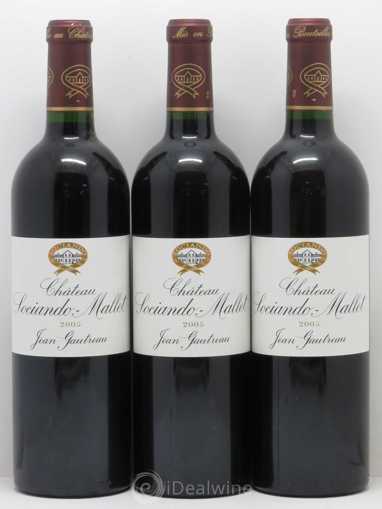 Château Sociando Mallet 2005 - Lot de 12 bouteilles - 4