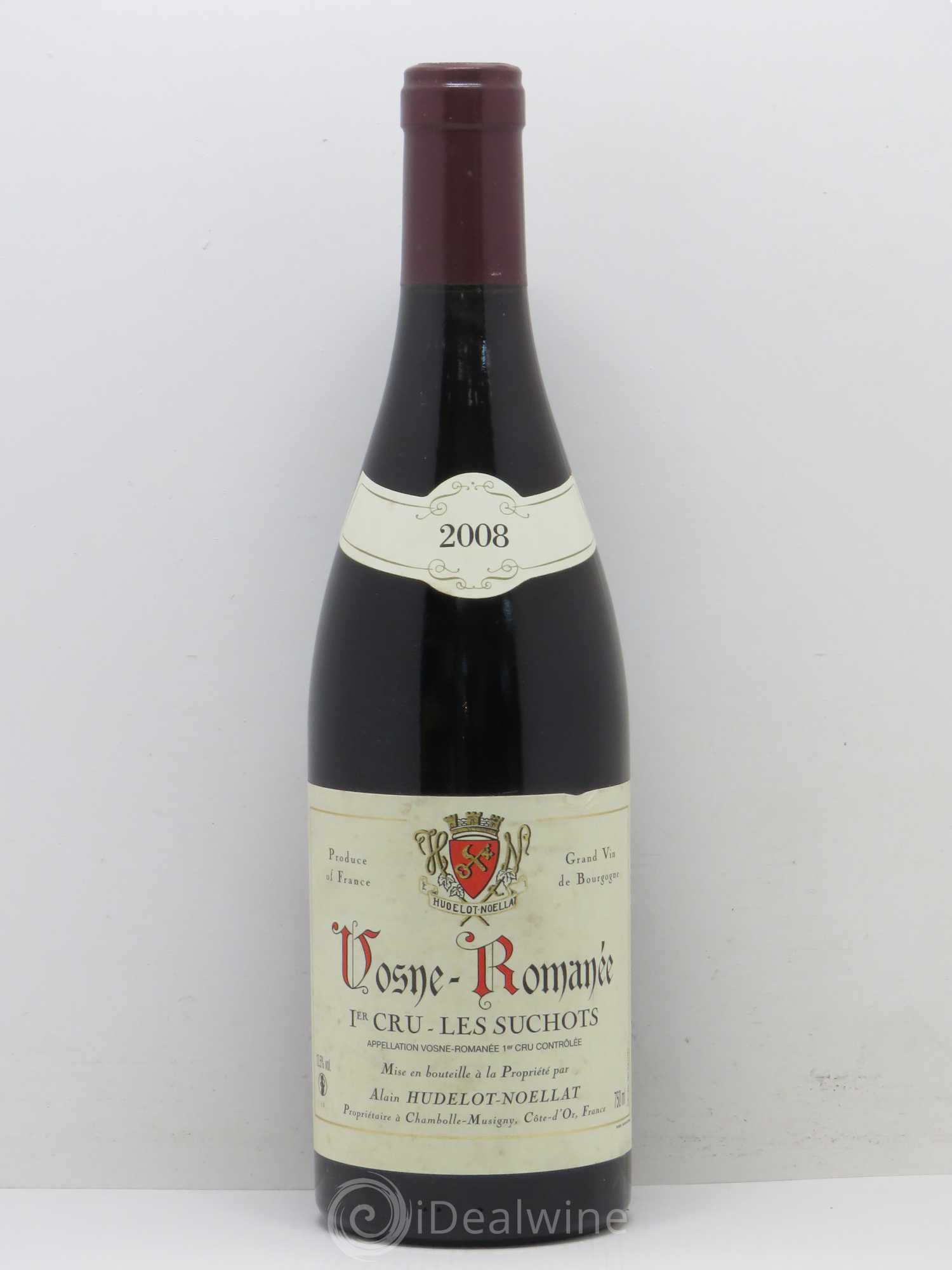 Vosne-Romanée 1er Cru Les Suchots Hudelot-Noëllat 2008 - Lot de 1 bouteille - 0