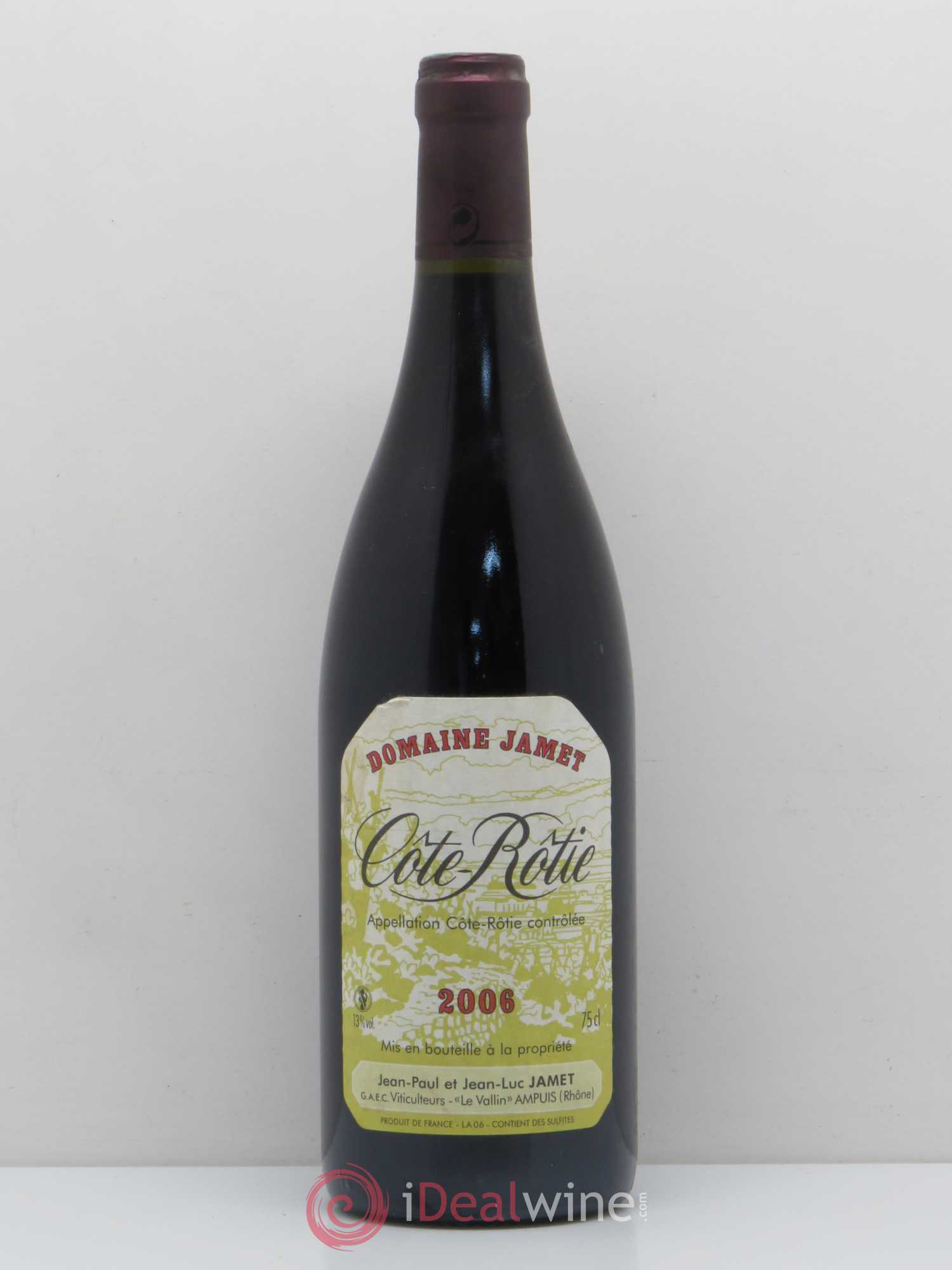 Côte-Rôtie Jamet (Domaine) 2006 - Lot de 1 bouteille - 0