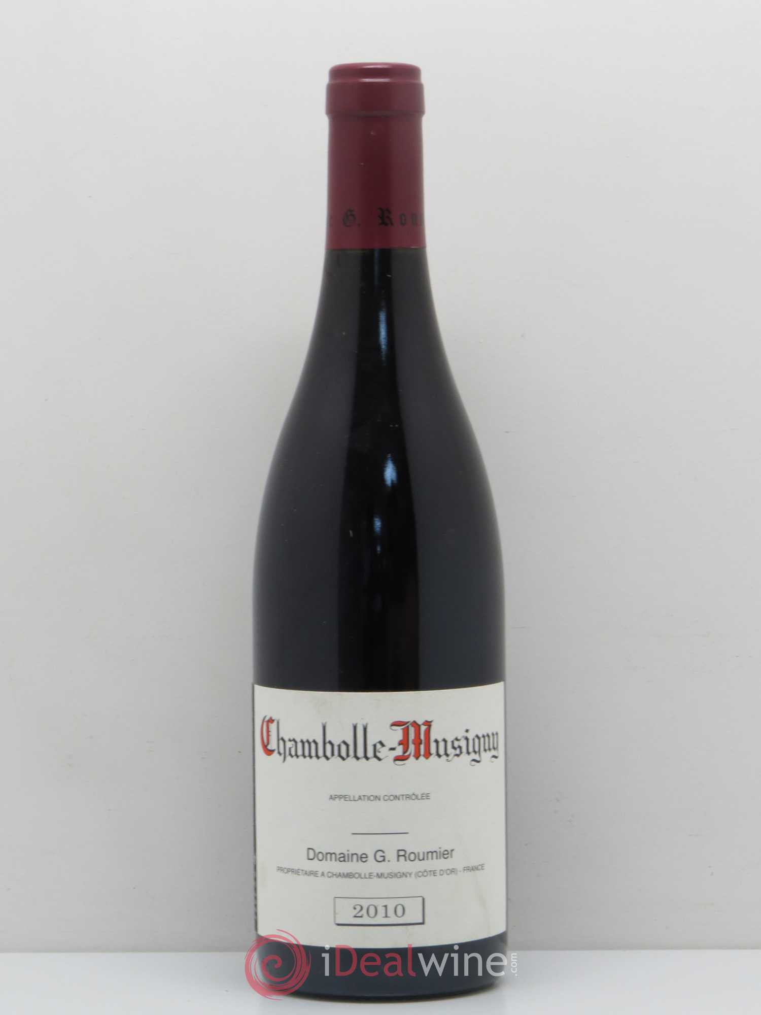 Chambolle-Musigny Georges Roumier (Domaine) 2010 - Lot de 1 bouteille - 0