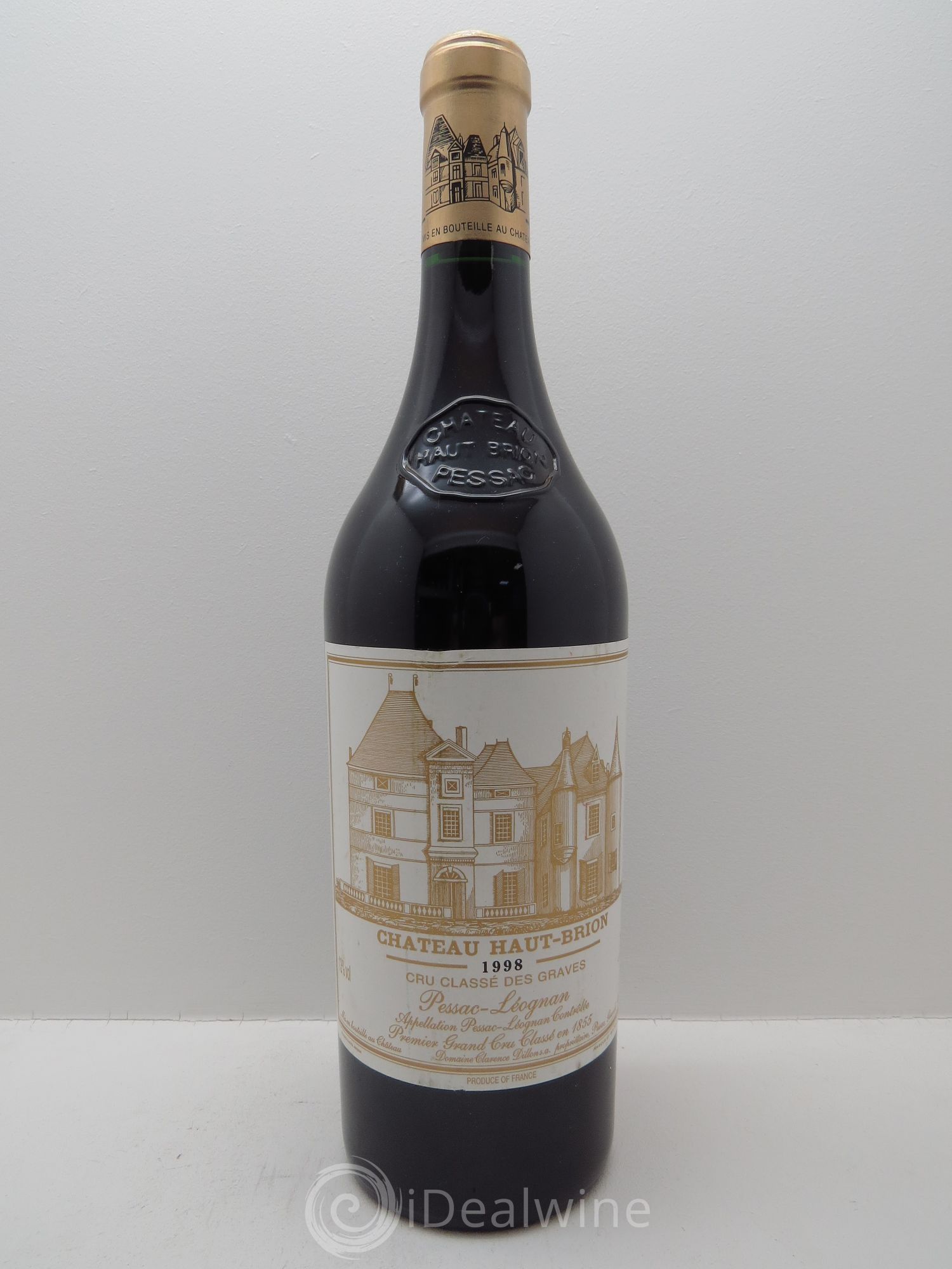 Château Haut Brion 1er Grand Cru Classé 1998 - Lot de 1 bouteille - 0