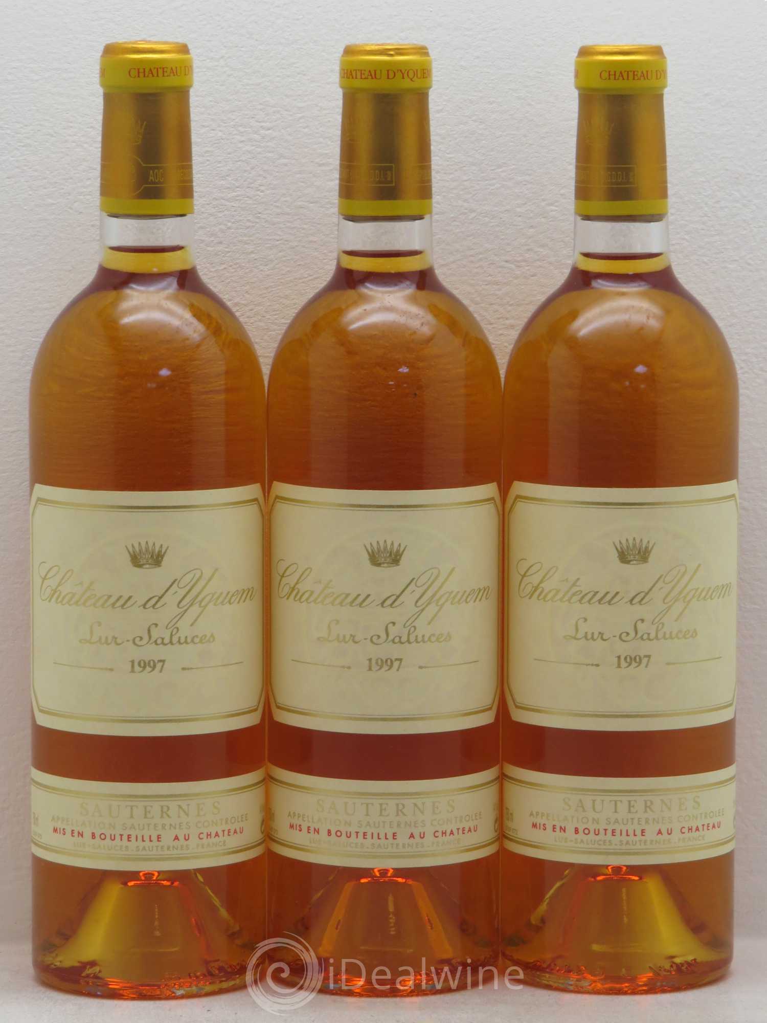 Château d' Yquem 1er Cru Classé Supérieur 1997 - Lotto di 12 bottiglie - 1