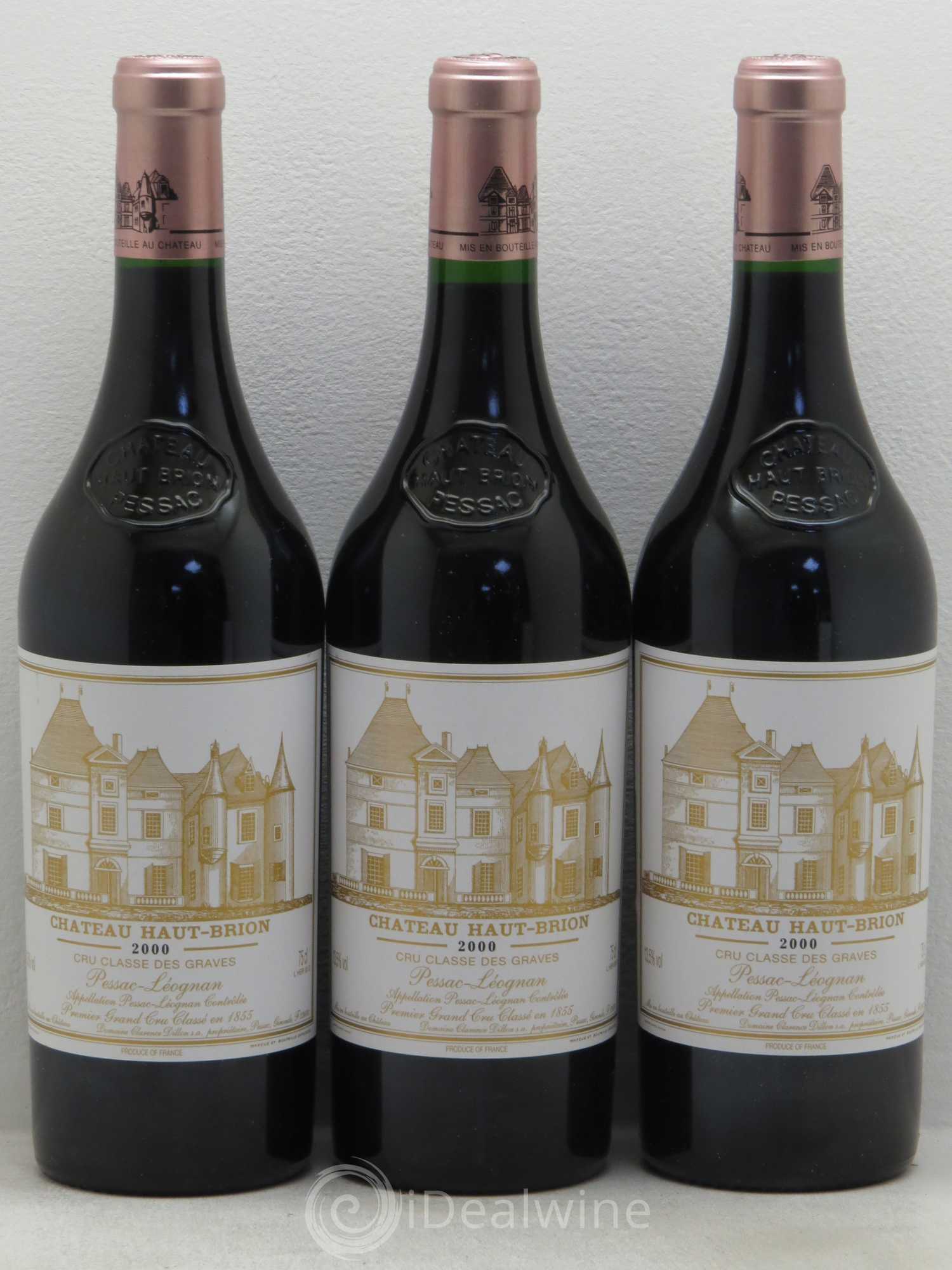 Château Haut Brion 1er Grand Cru Classé 2000 - Lot de 6 bouteilles - 2