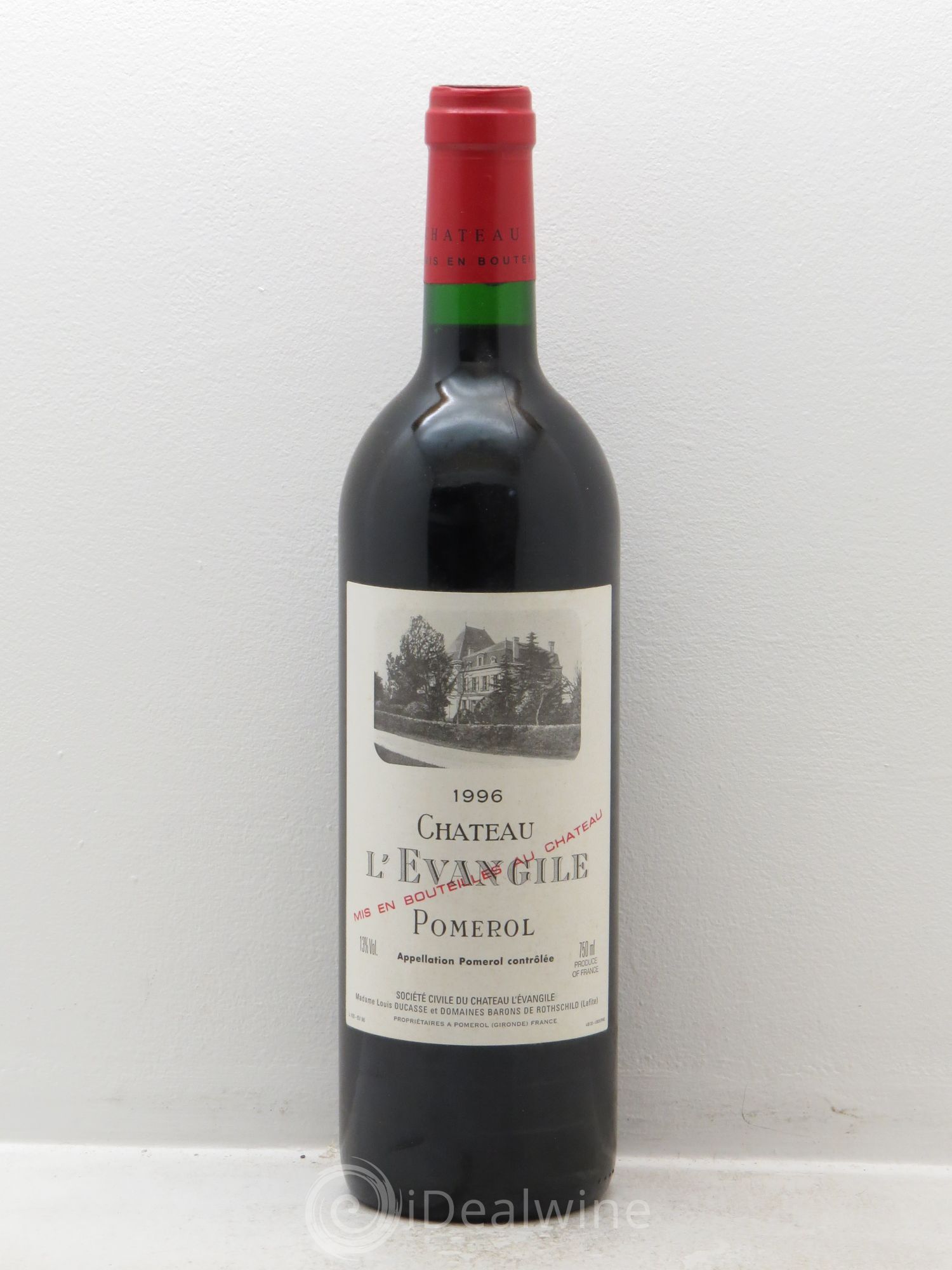 Château l' Évangile 1996 - Lot de 1 bouteille - 0