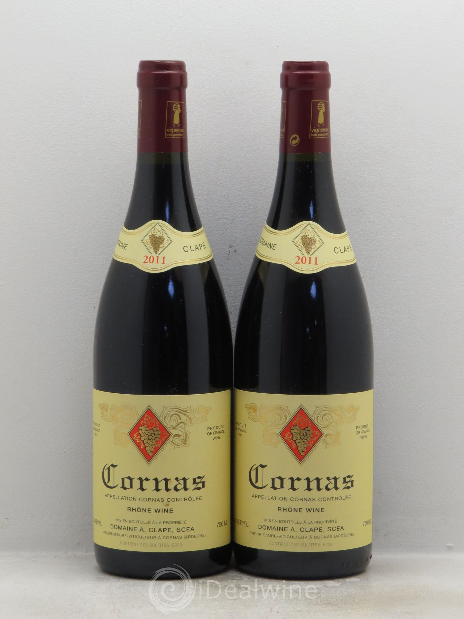 Cornas Auguste Clape 2011 - Lot de 2 bouteilles - 0