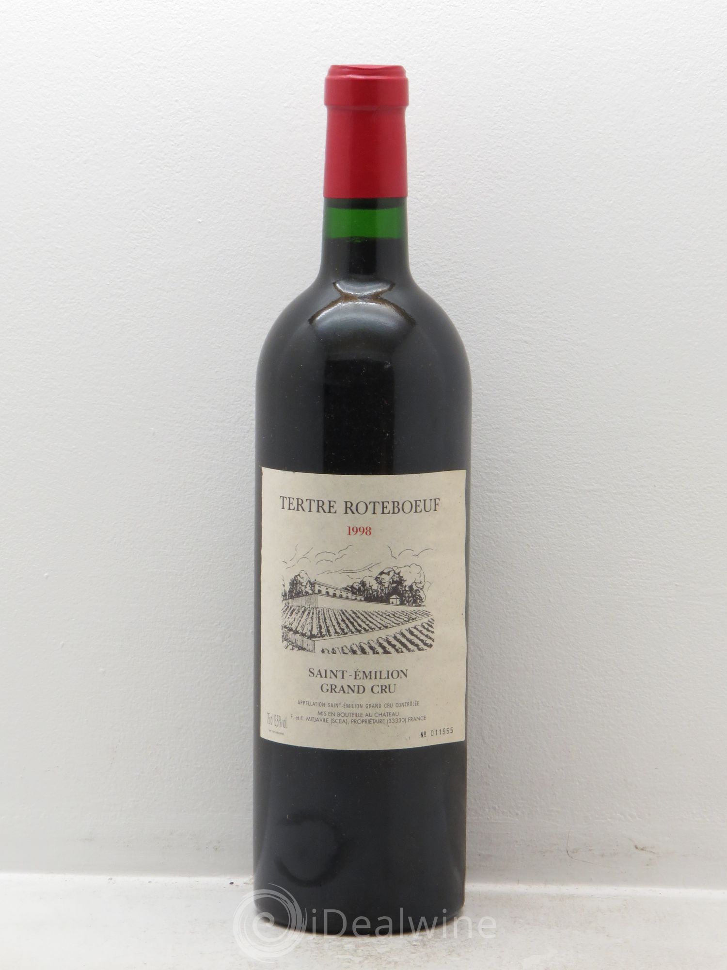 Château Tertre Roteboeuf 1998 - Lot de 1 bouteille - 0