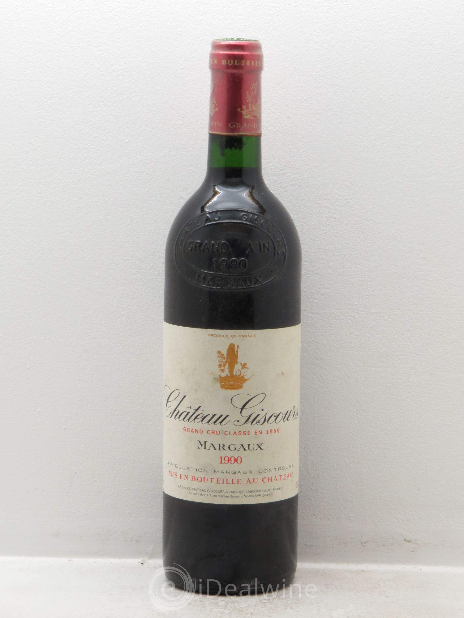 Château Giscours 3ème Grand Cru Classé 1990 - Lot de 1 bouteille - 0