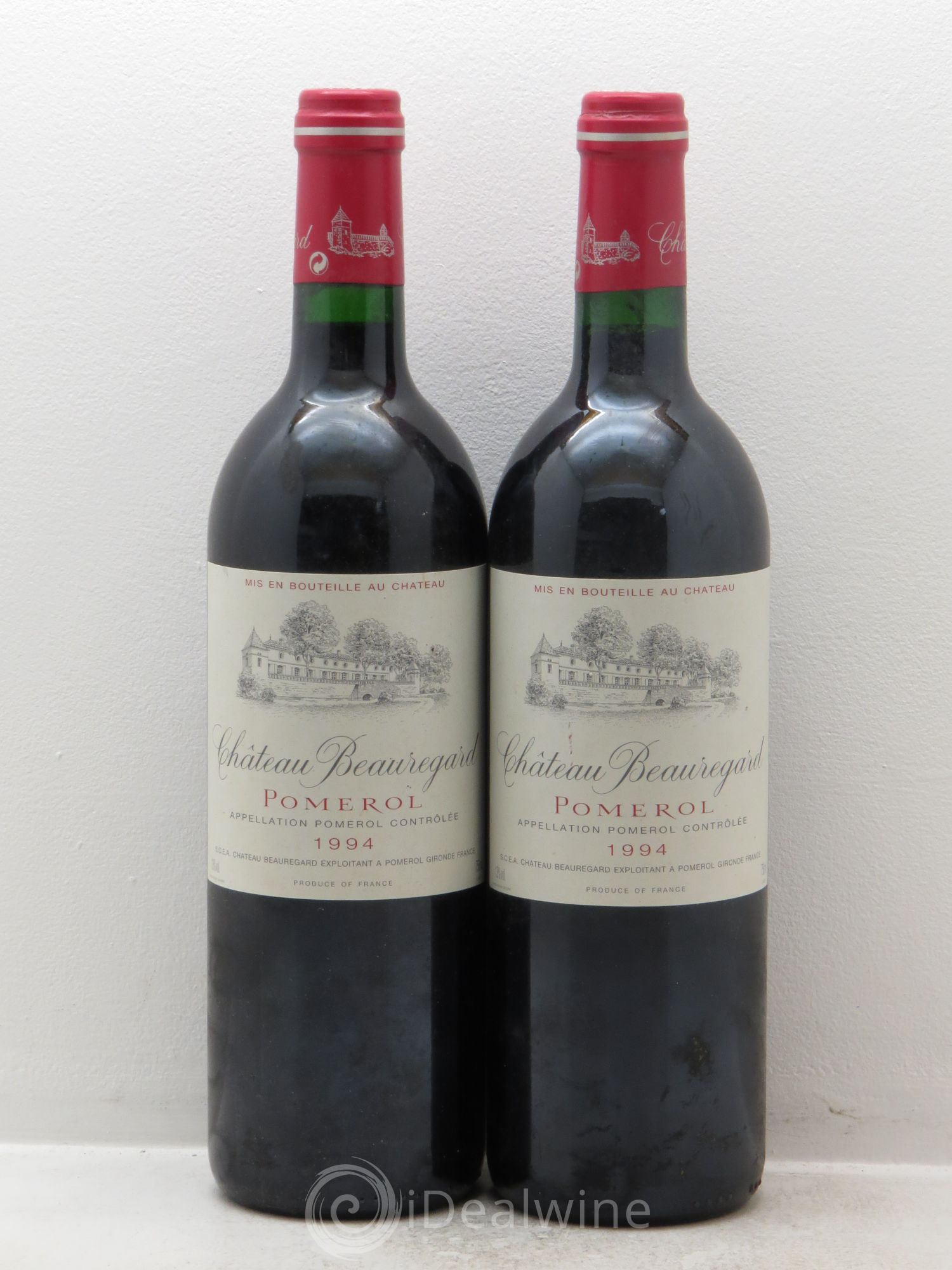 Château Beauregard 1994 - Lot de 2 bouteilles - 0