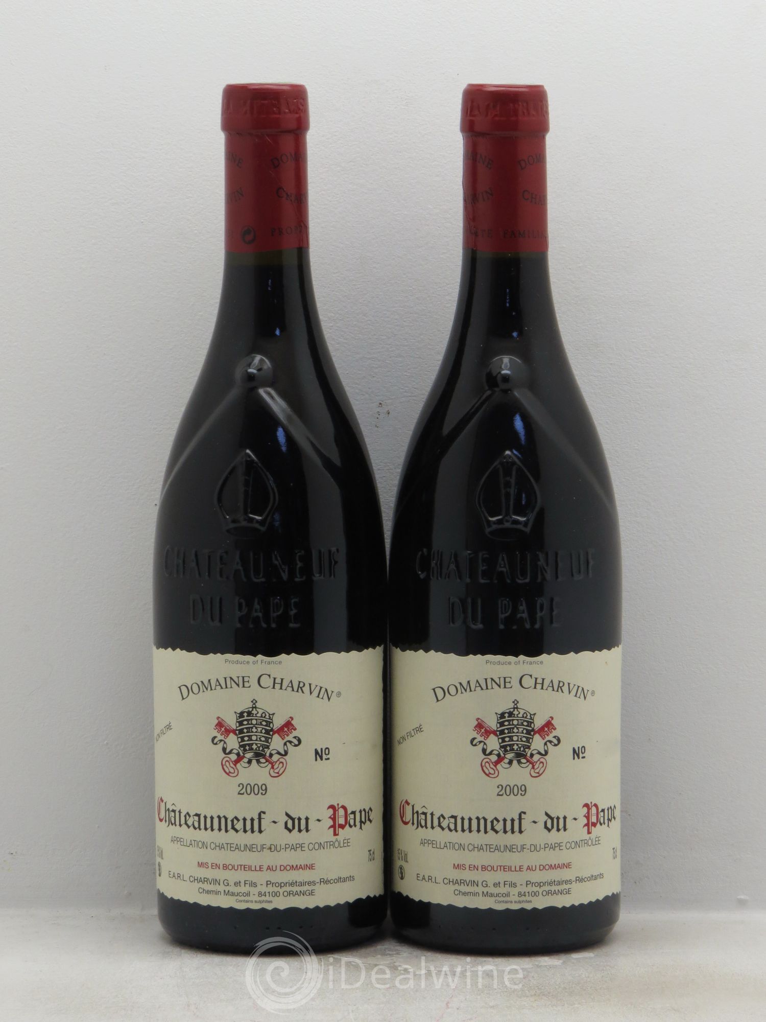 Châteauneuf-du-Pape Charvin (Domaine) 2009 - Lot de 2 bouteilles - 0
