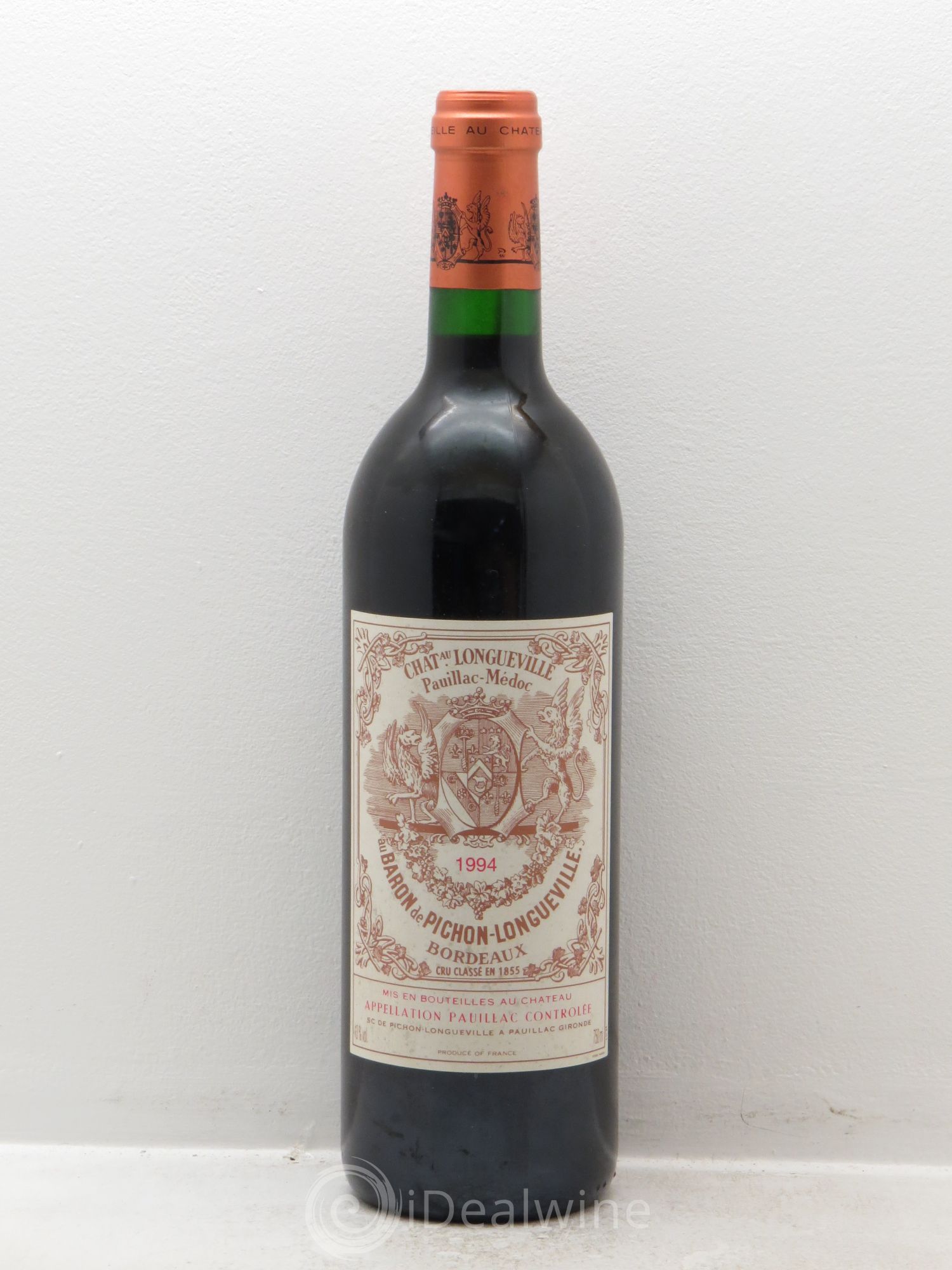 Pichon Longueville Baron 2ème Grand Cru Classé 1994 - Lot de 1 bouteille - 0