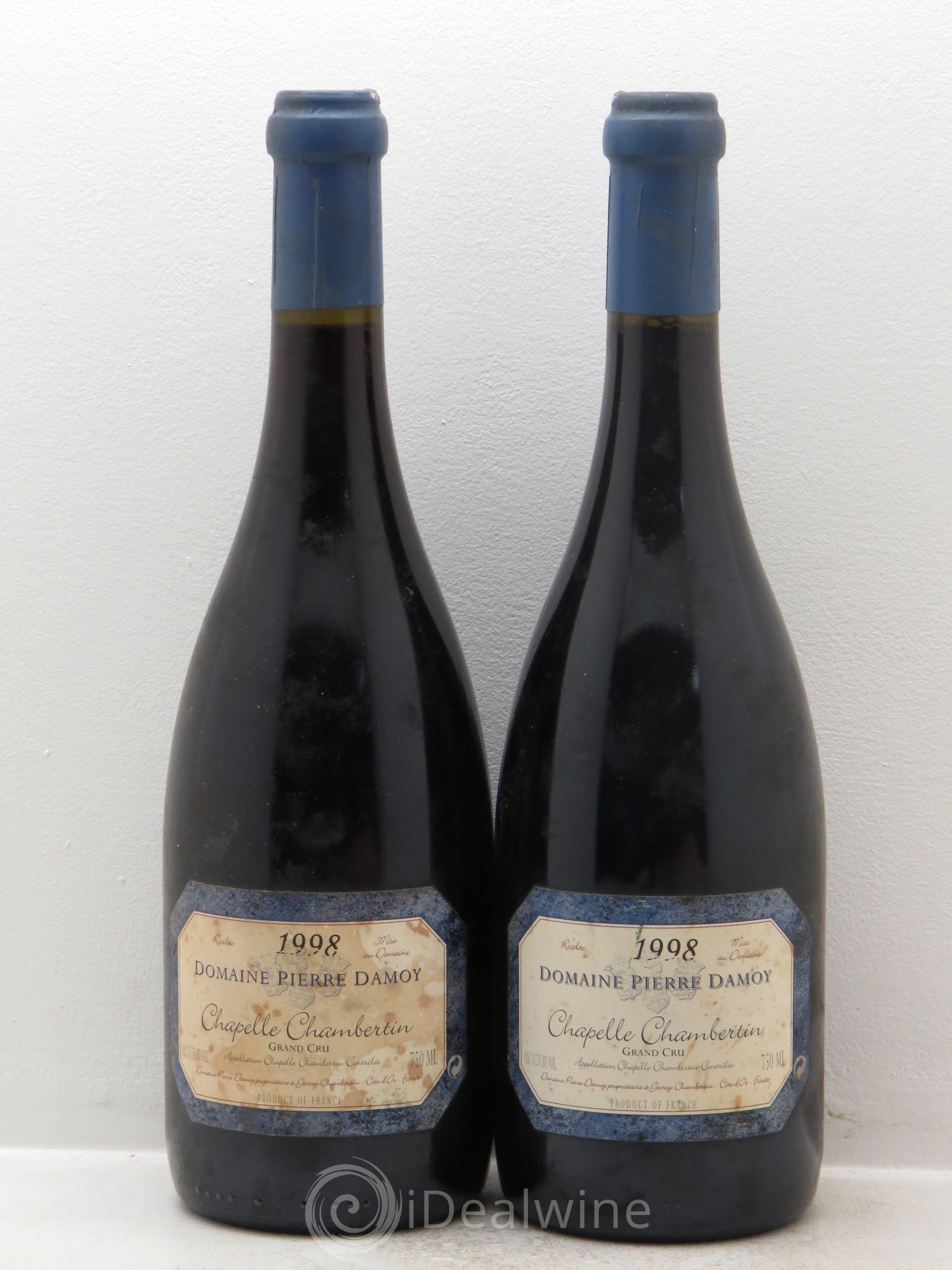 Chapelle-Chambertin Grand Cru Pierre Damoy 1998 - Lot de 2 bouteilles - 0