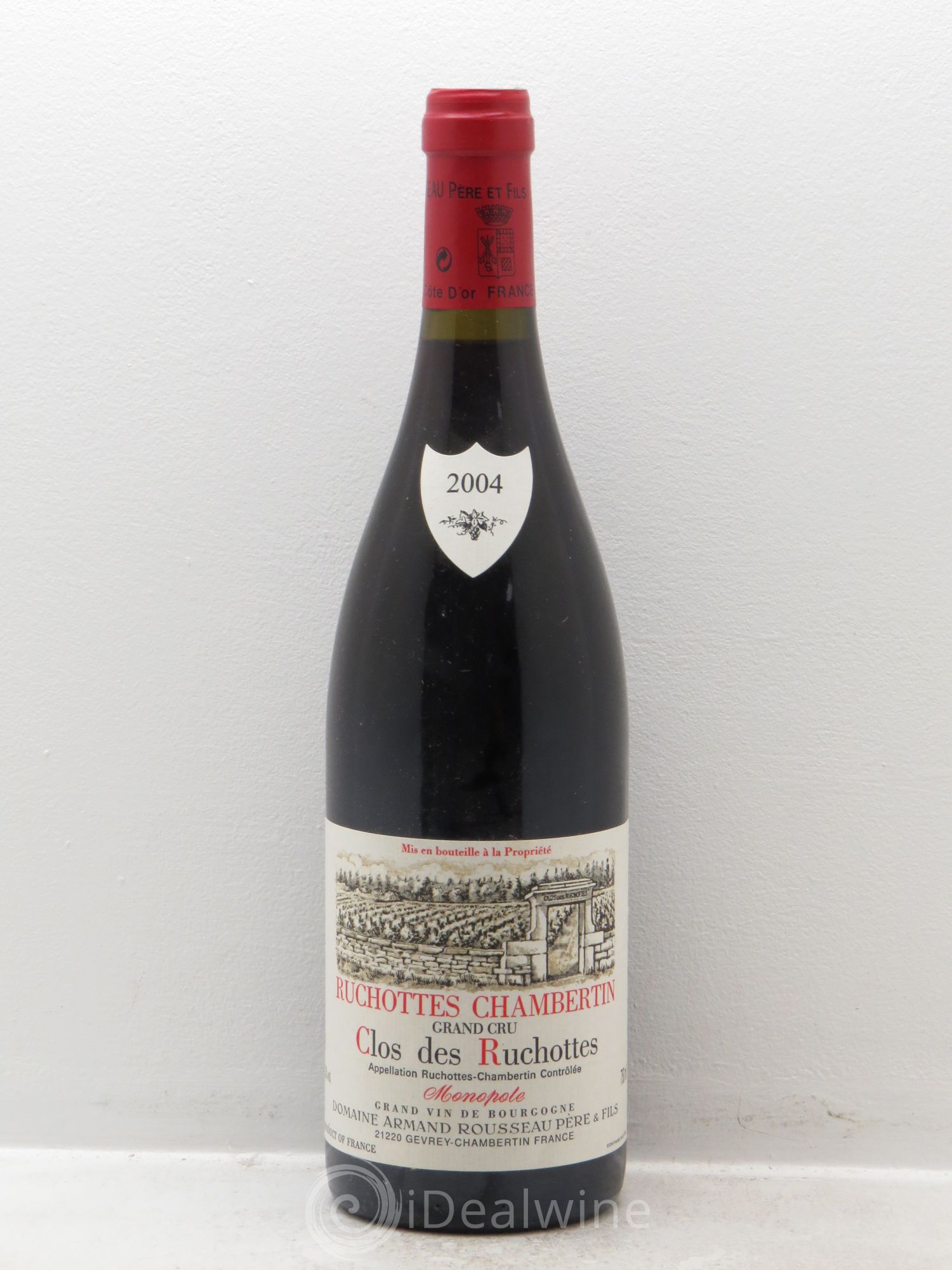 Ruchottes-Chambertin Grand Cru Clos des Ruchottes Armand Rousseau (Domaine) 2003 - Posten von 1 Flasche - 0