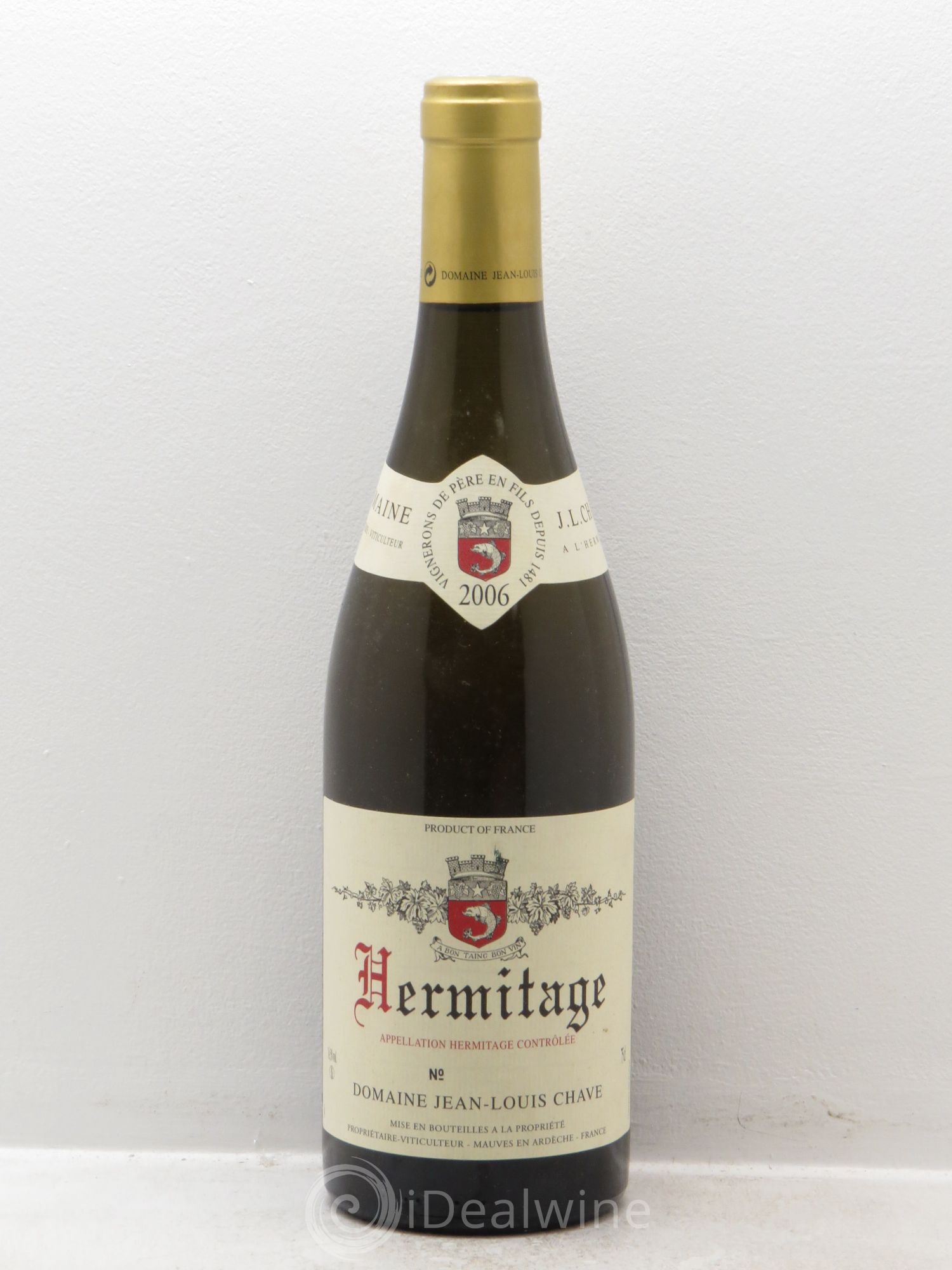 Hermitage Jean-Louis Chave 2006 - Lot de 1 bouteille - 0