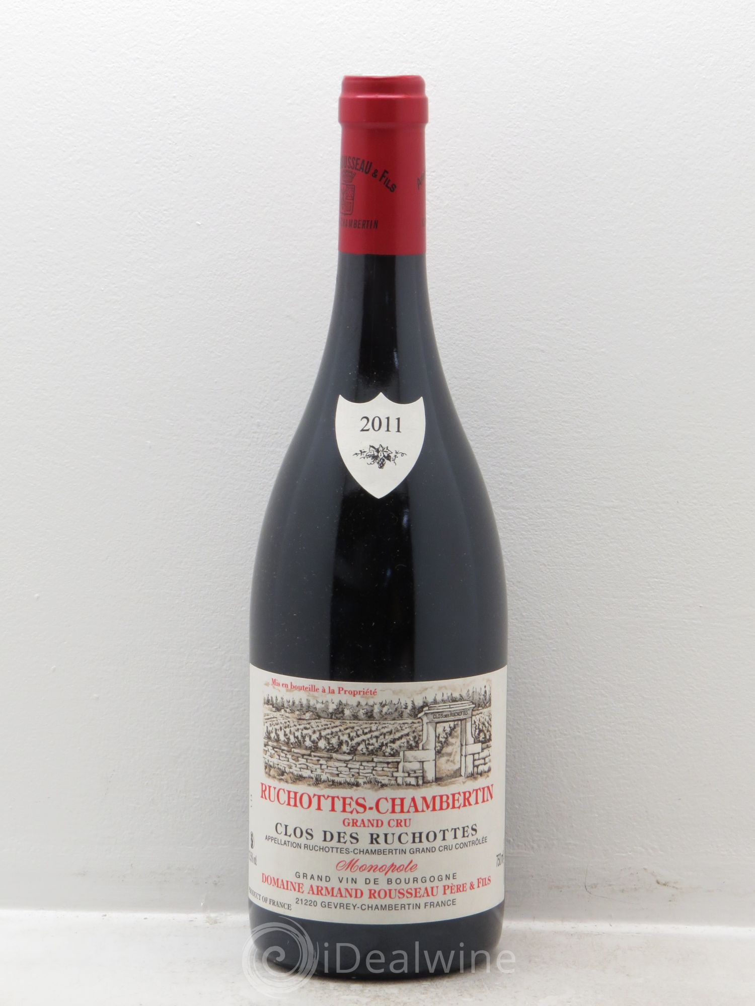 Ruchottes-Chambertin Grand Cru Clos des Ruchottes Armand Rousseau (Domaine) 2011 - Posten von 1 Flasche - 0