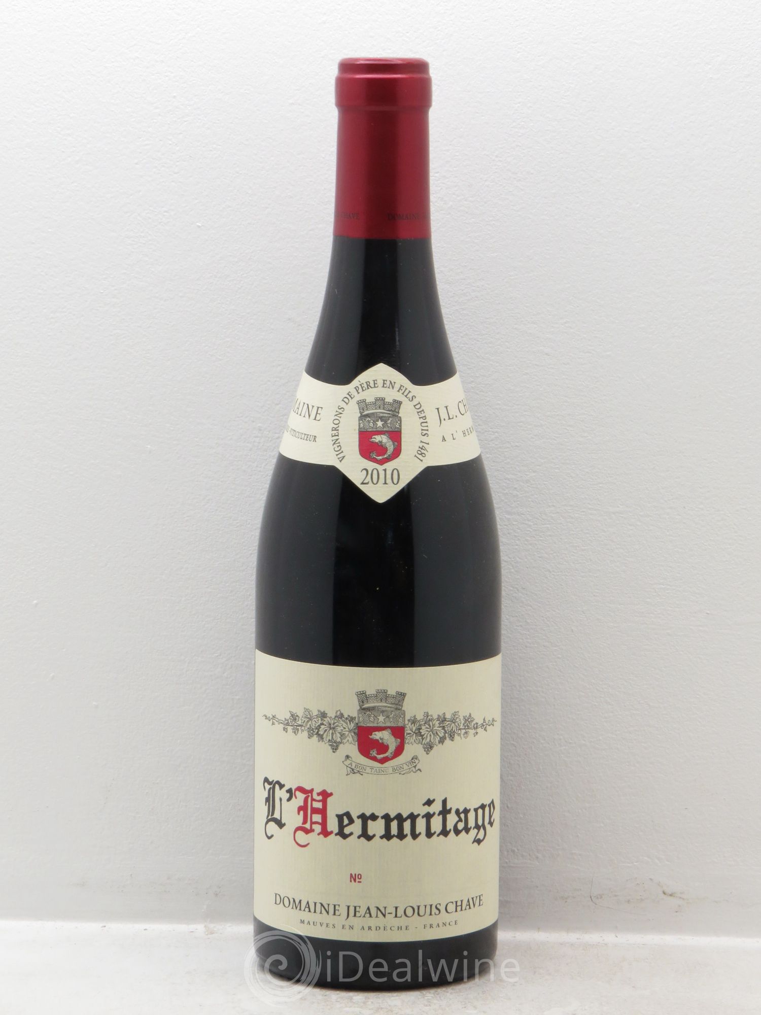 Hermitage Jean-Louis Chave 2010 - Lot de 1 bouteille - 0