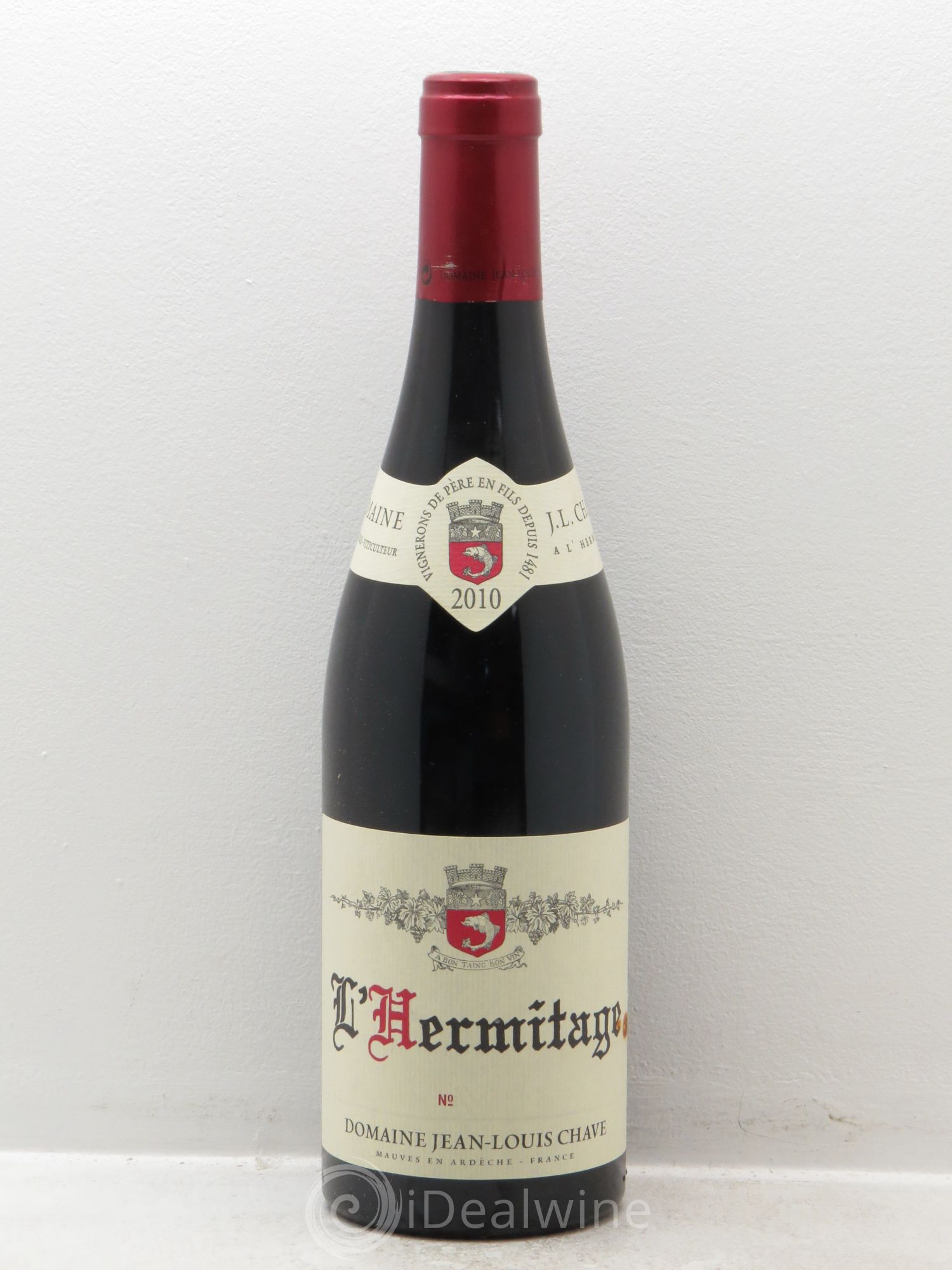 Hermitage Jean-Louis Chave 2010 - Lot de 1 bouteille - 0