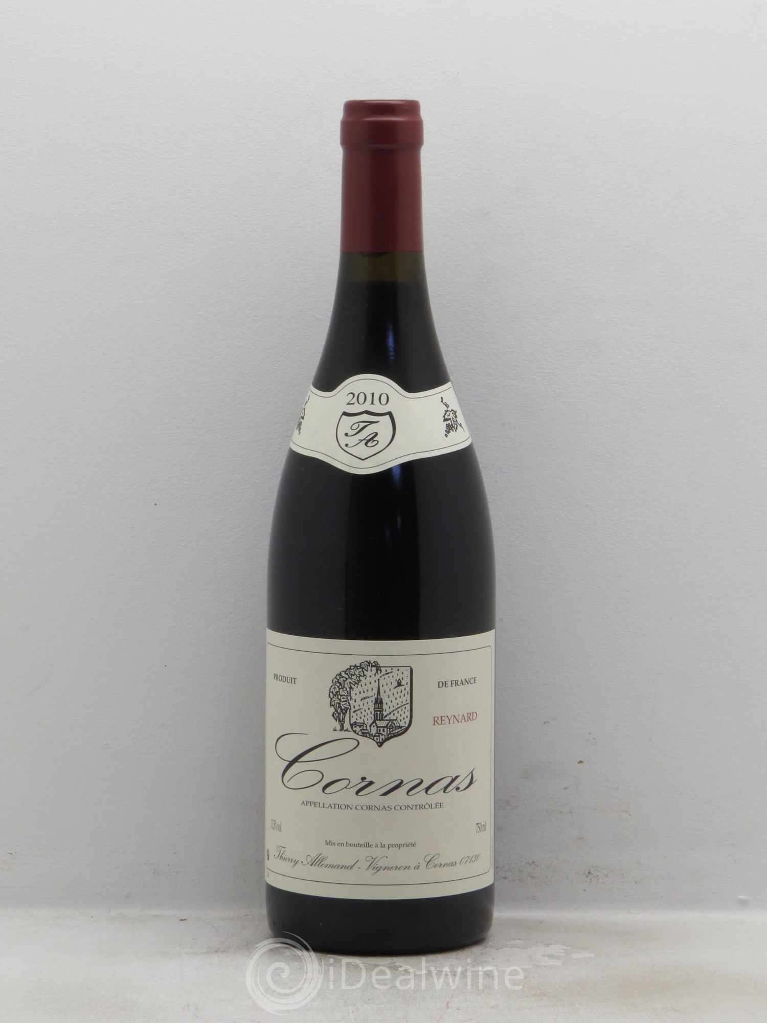 Cornas Reynard Thierry Allemand 2010 - Lot de 1 bouteille - 0