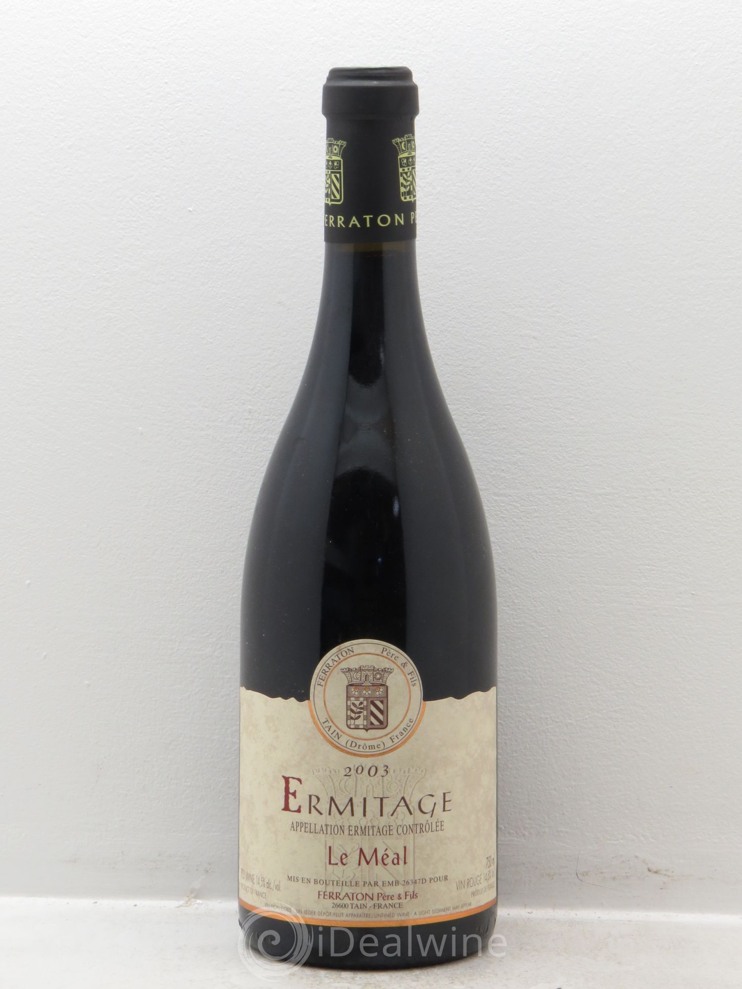 Hermitage Ermitage Le Méal Ferraton Père et Fils (Domaine) 2003 - Lot de 1 bouteille - 0