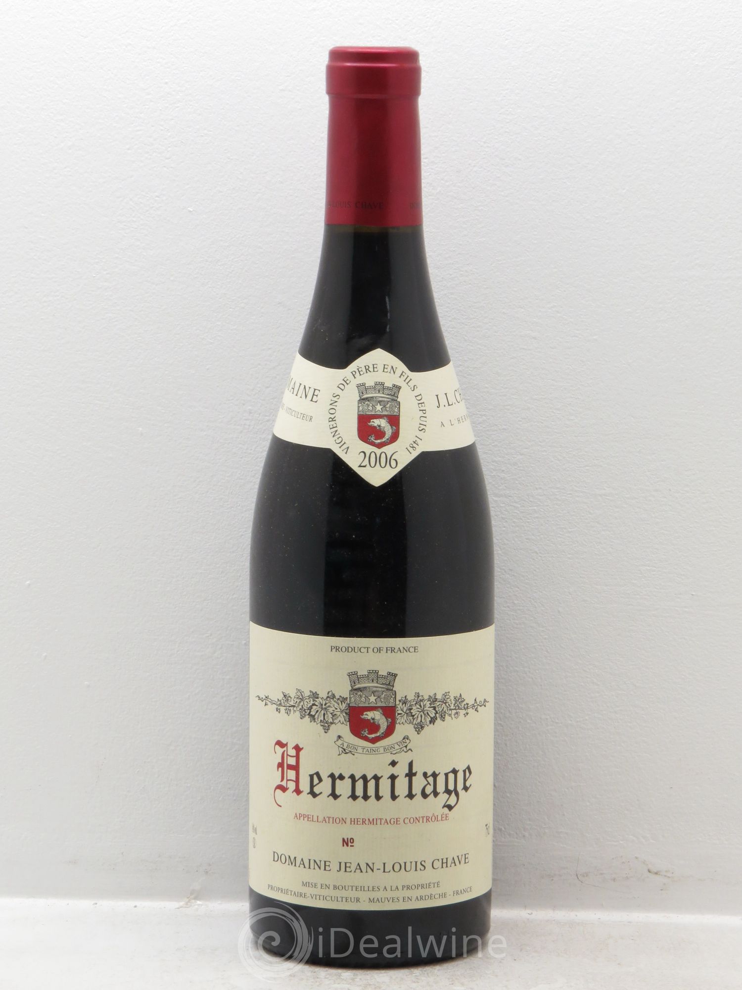Hermitage Jean-Louis Chave 2006 - Lot de 1 bouteille - 0