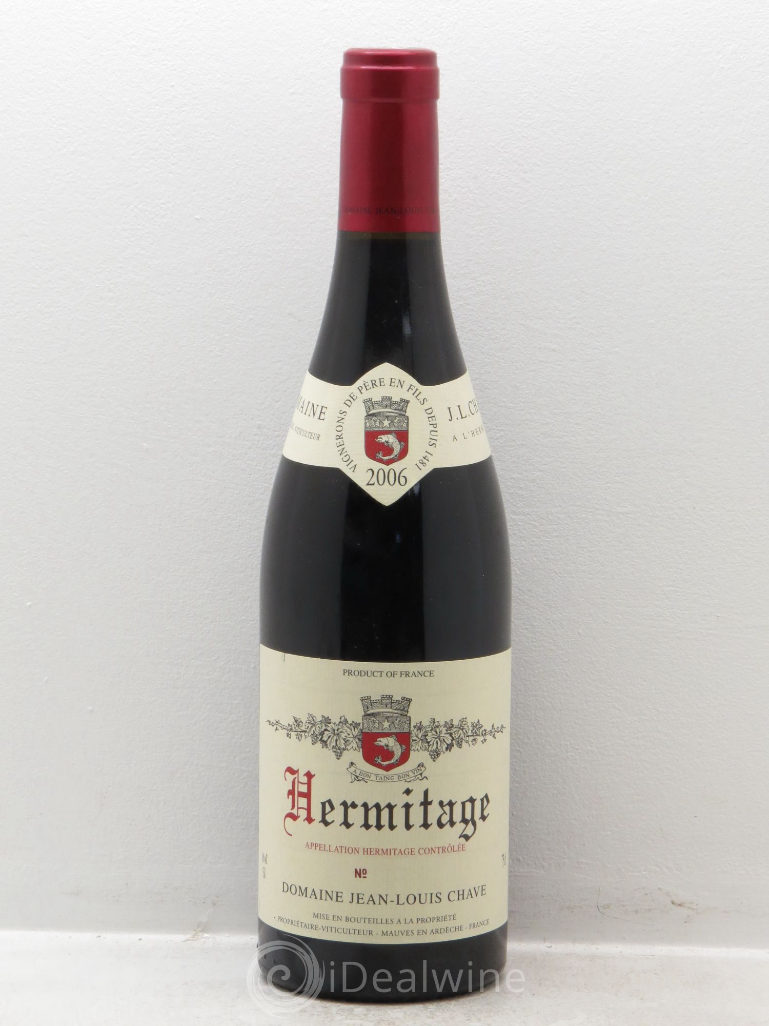 Hermitage Jean-Louis Chave 2006 - Lot de 1 bouteille - 0