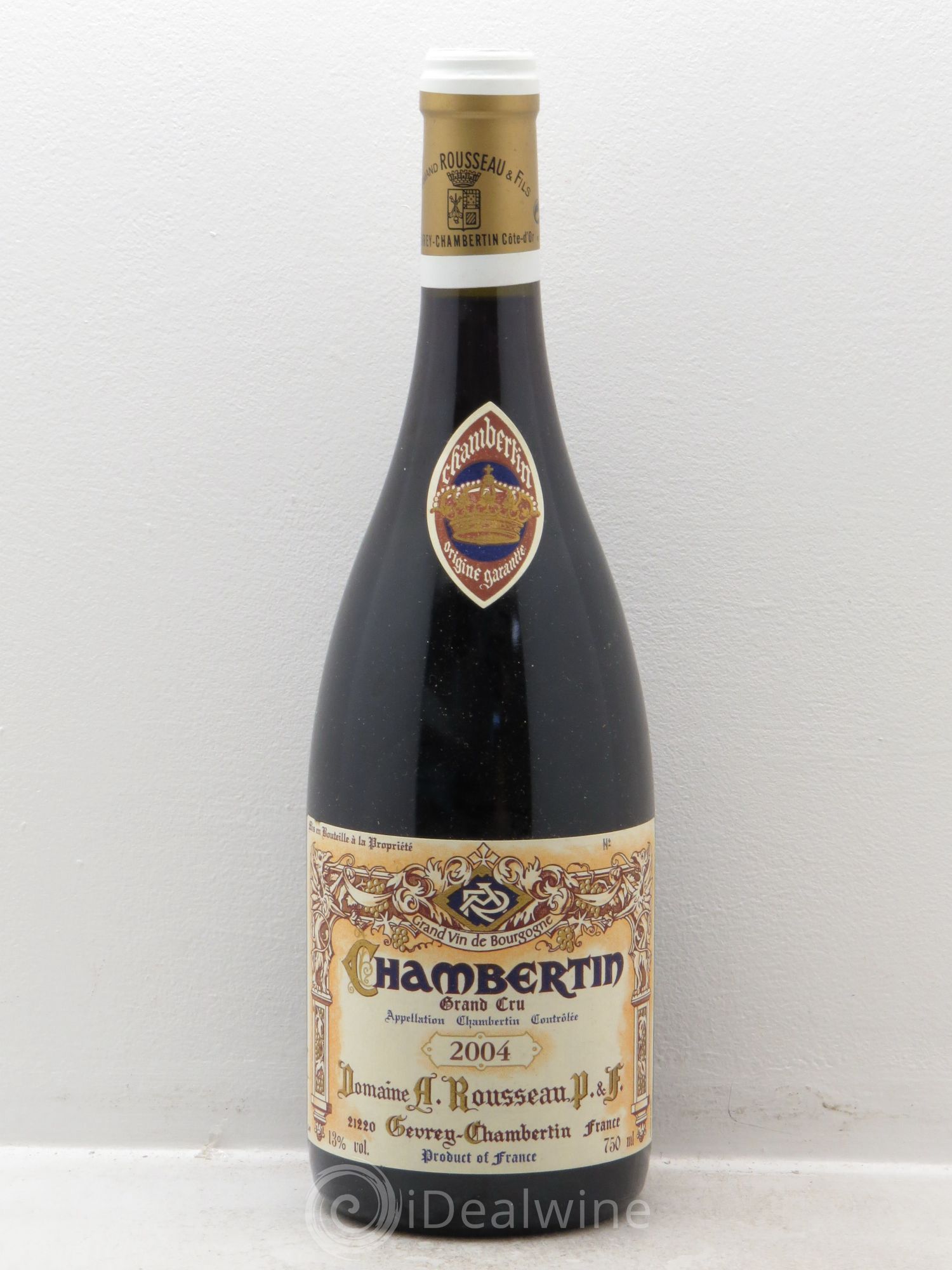 Chambertin Grand Cru Armand Rousseau (Domaine) 2004 - Lot de 1 bouteille - 0