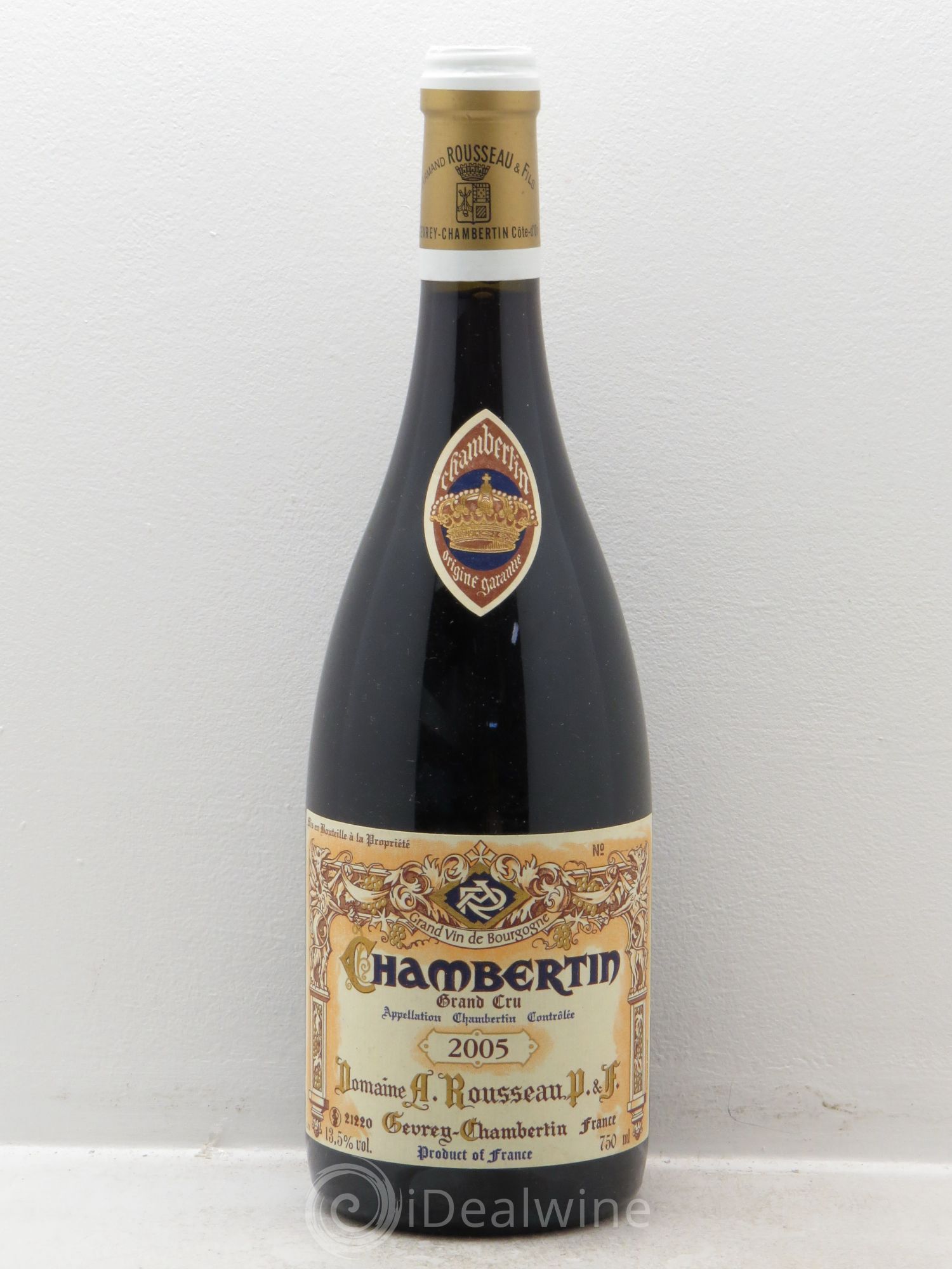 Chambertin Grand Cru Armand Rousseau (Domaine) 2005 - Lot de 1 bouteille - 0