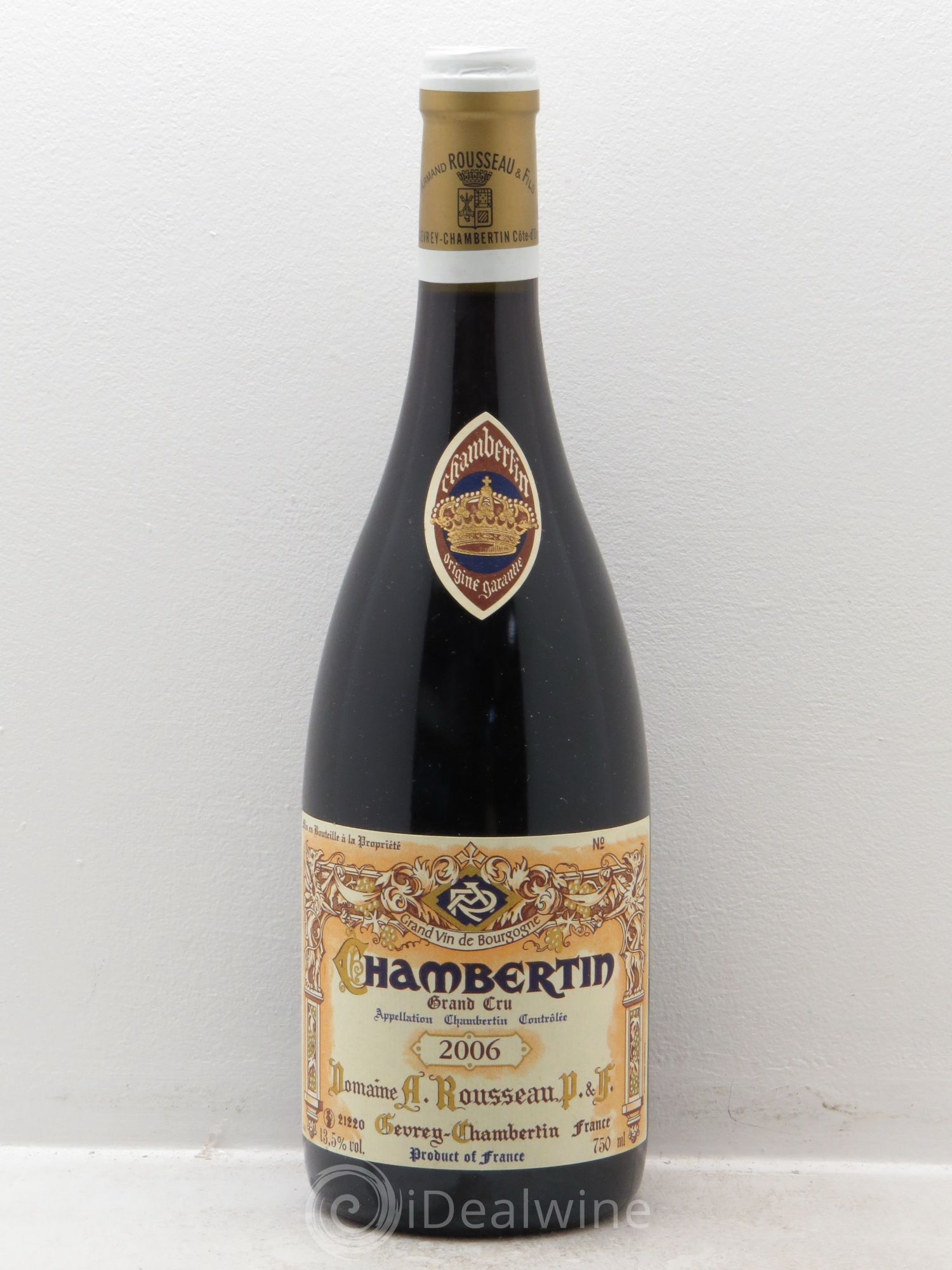 Chambertin Grand Cru Armand Rousseau (Domaine) 2006 - Lot de 1 bouteille - 0