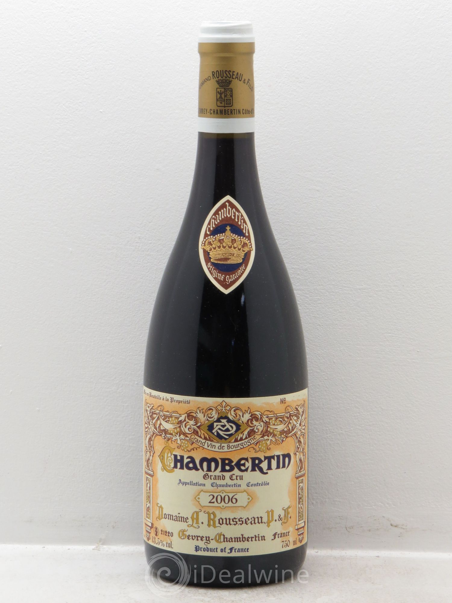Chambertin Grand Cru Armand Rousseau (Domaine) 2006 - Lot de 1 bouteille - 0
