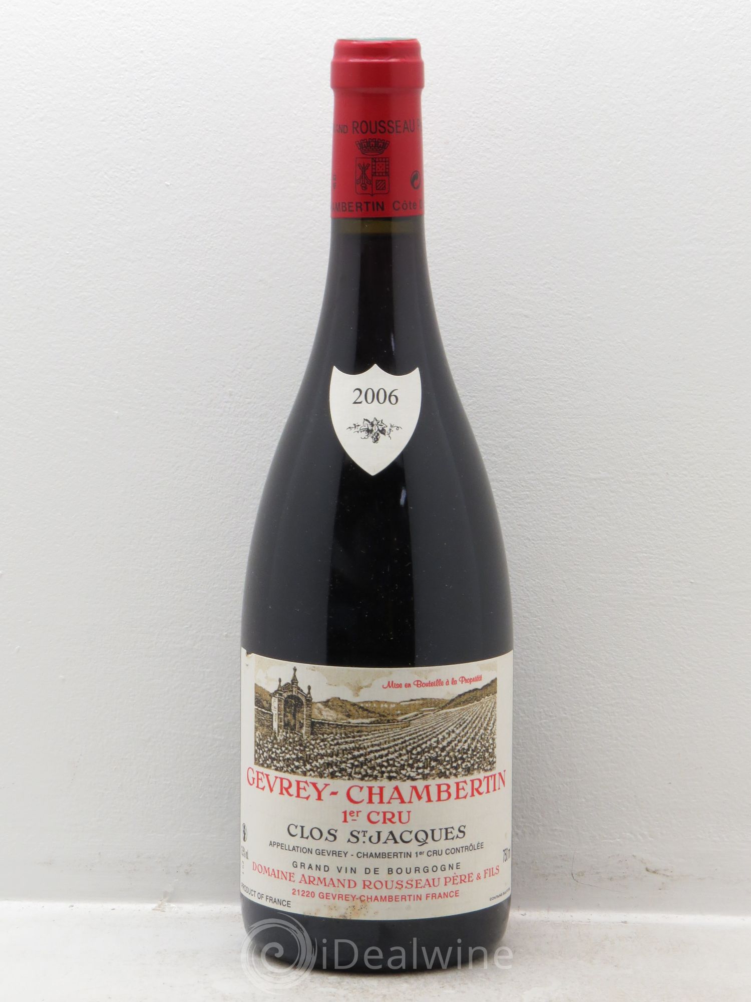 Gevrey-Chambertin 1er Cru Clos Saint-Jacques Armand Rousseau (Domaine) 2006 - Lot de 1 bouteille - 0