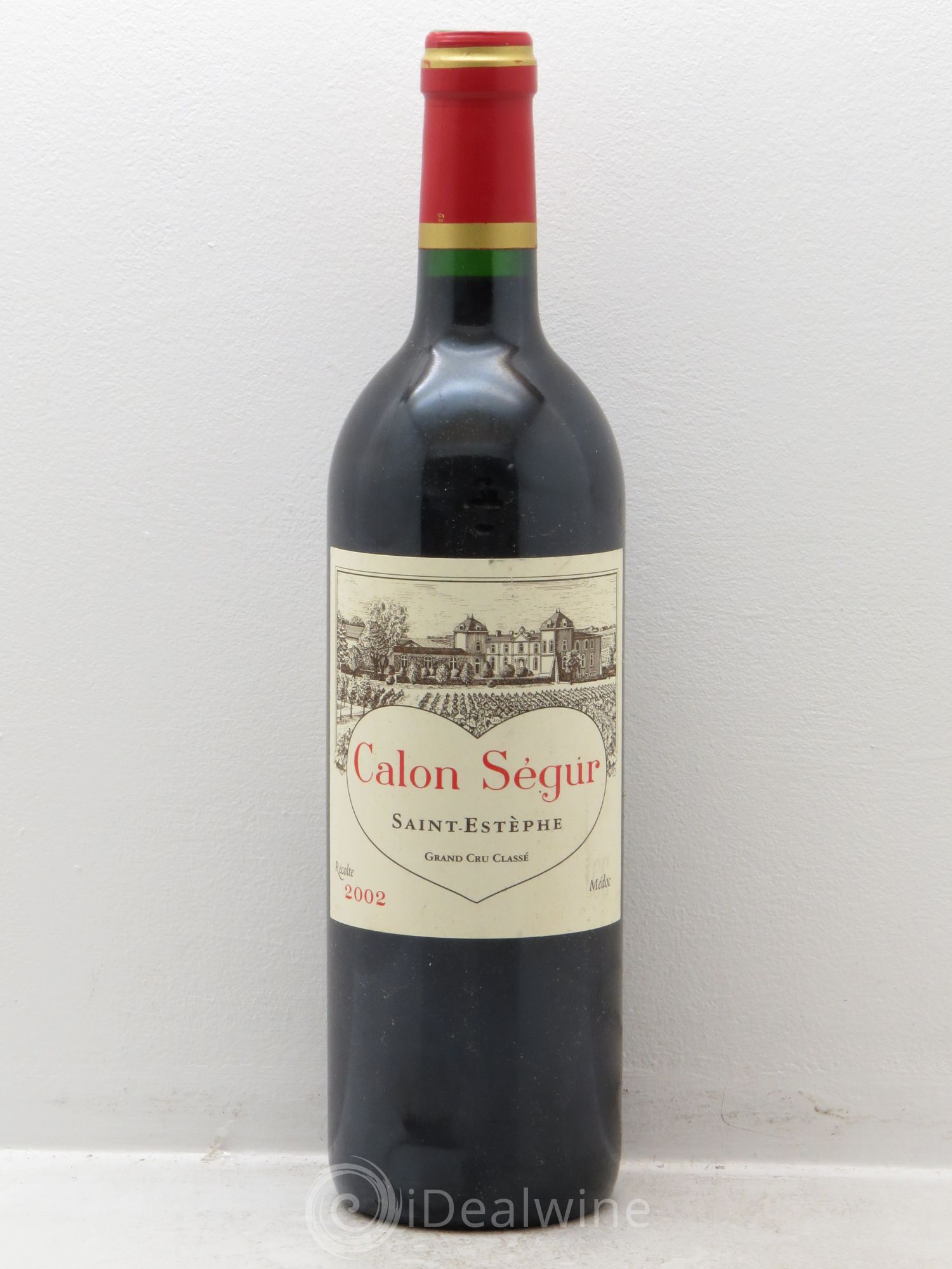 Château Calon Ségur 3ème Grand Cru Classé 2002 - Lot de 1 bouteille - 0