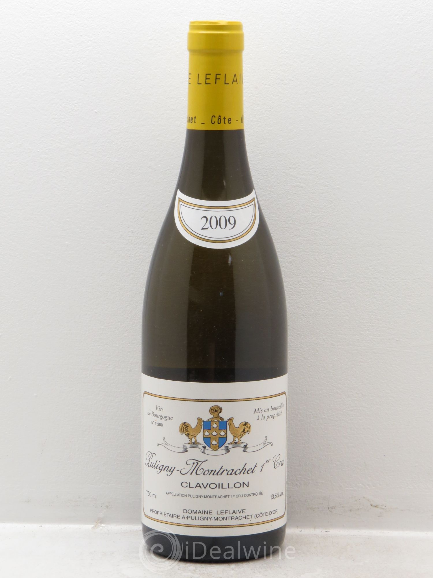 Puligny-Montrachet 1er Cru Clavoillon Leflaive (Domaine) 2009 - Lot de 1 bouteille - 0