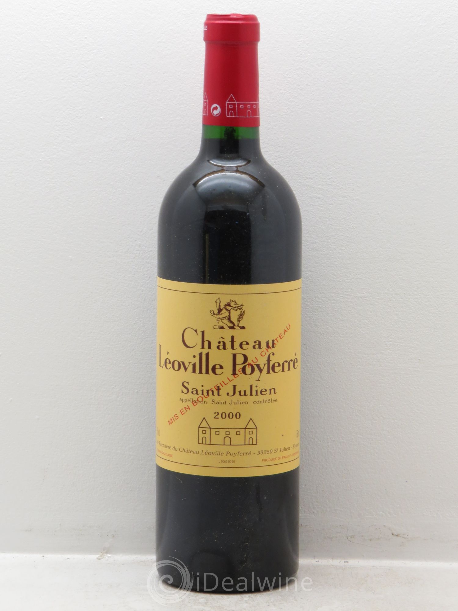Château Léoville Poyferré 2ème Grand Cru Classé 2000 - Lot de 6 bouteilles - 0