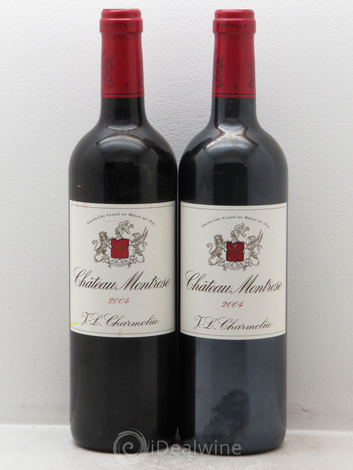 Château Montrose 2ème Grand Cru Classé 2004 - Lot de 2 bouteilles - 0
