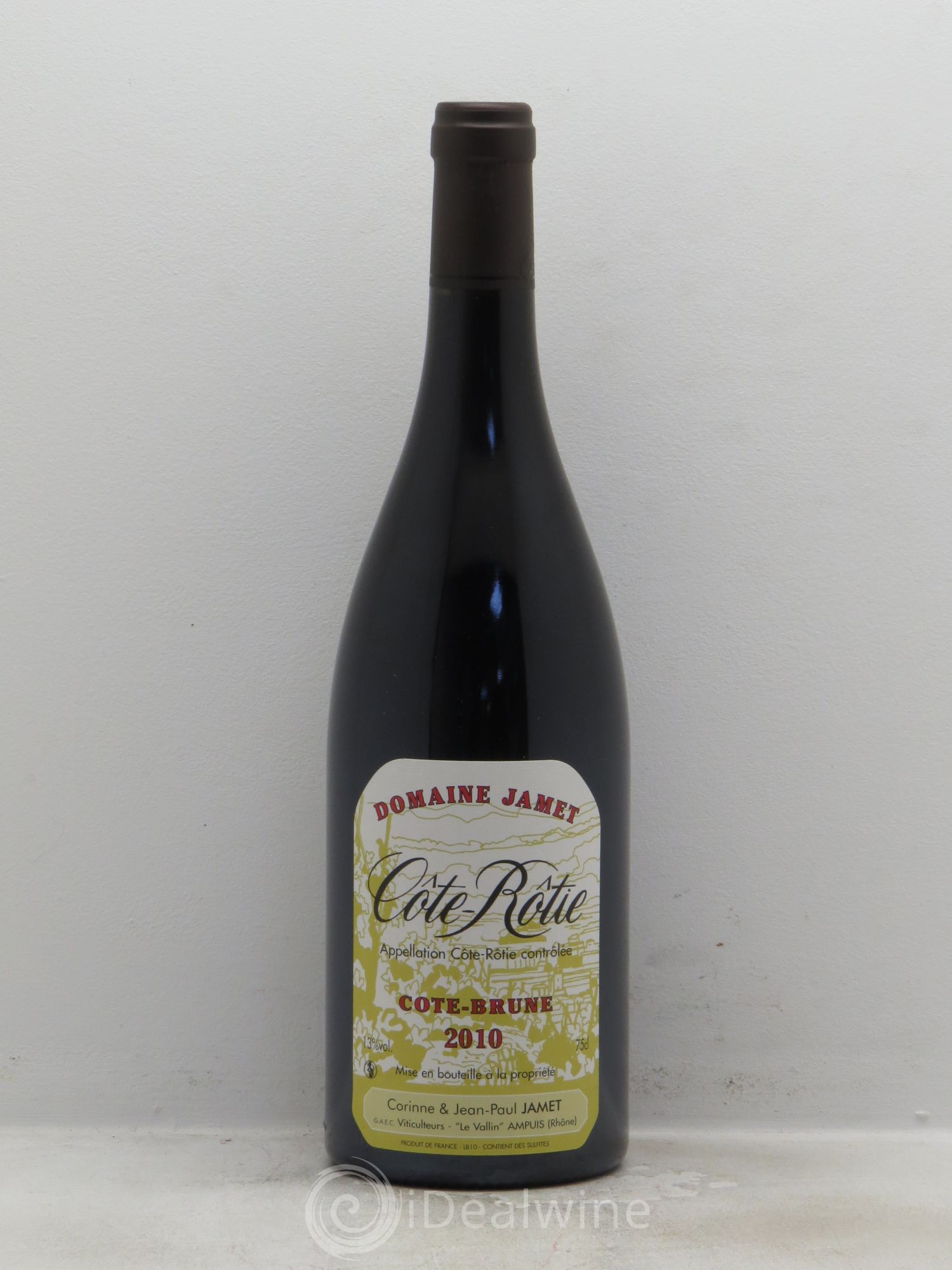 Côte-Rôtie Côte Brune Jamet (Domaine) 2010 - Lot de 1 bouteille - 0