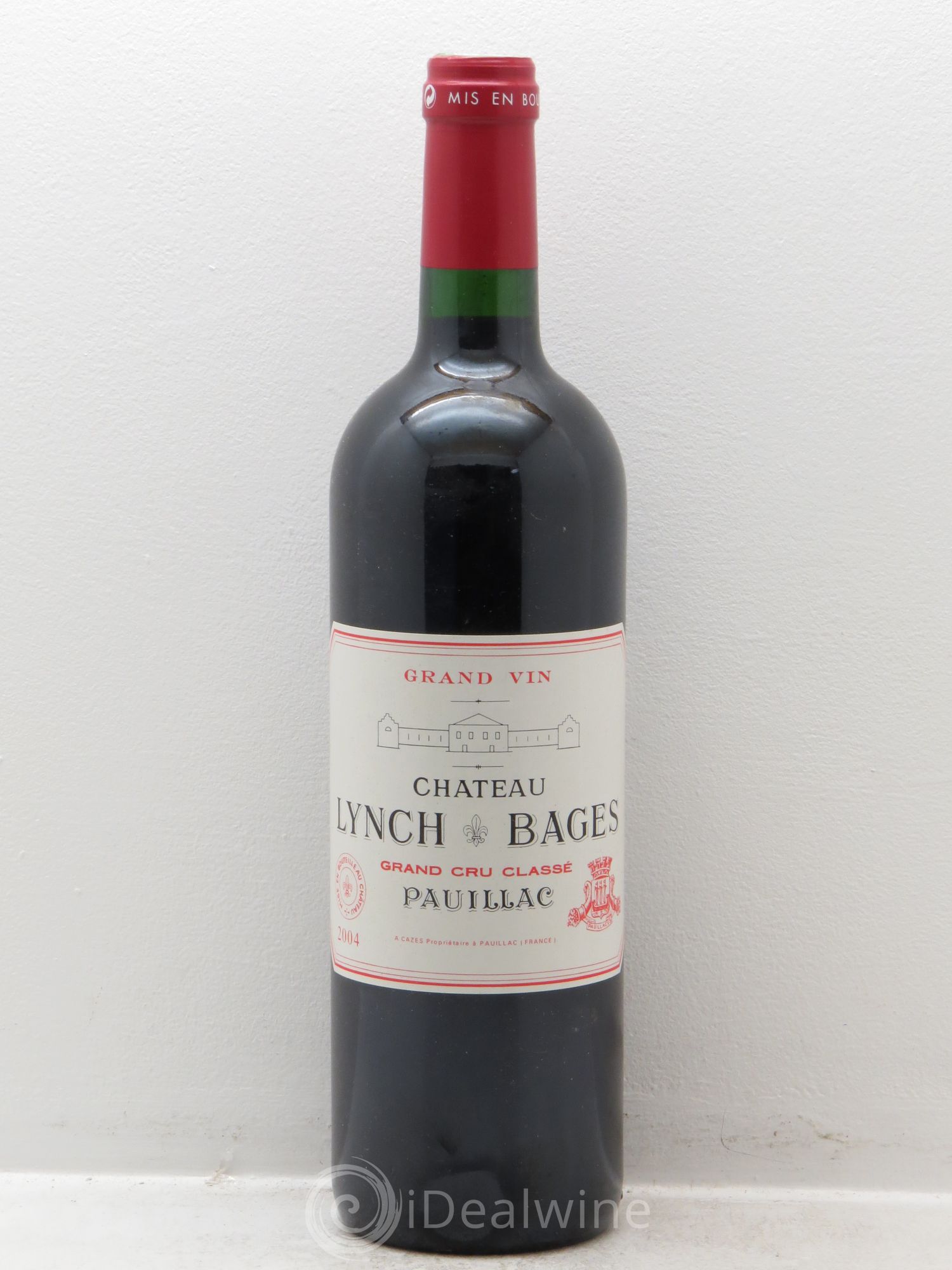 Château Lynch Bages 5ème Grand Cru Classé 2004 - Lot de 1 bouteille - 0