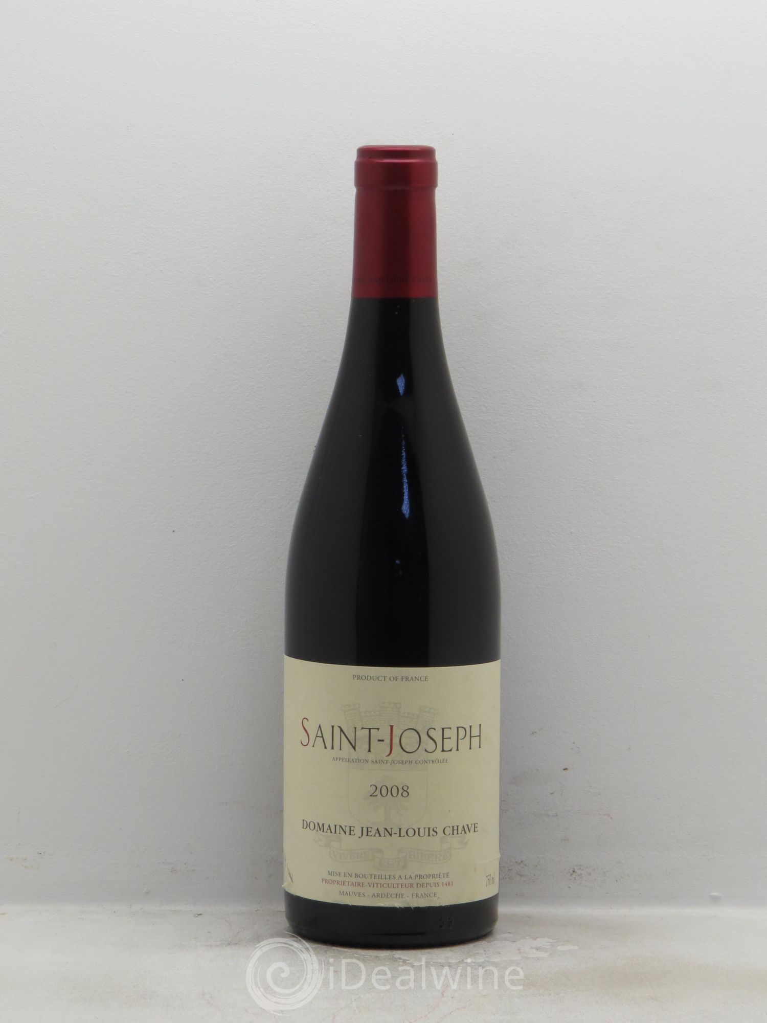 Saint-Joseph Jean-Louis Chave 2008 - Lot de 1 bouteille - 0