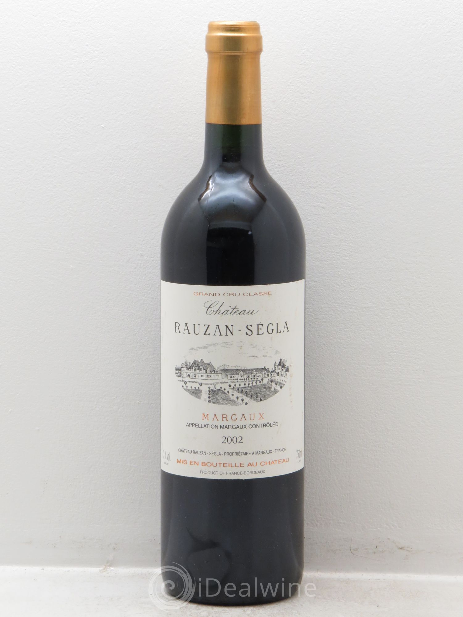Château Rauzan Ségla Grand Cru Classé 2002 - Posten von 1 Flasche - 0