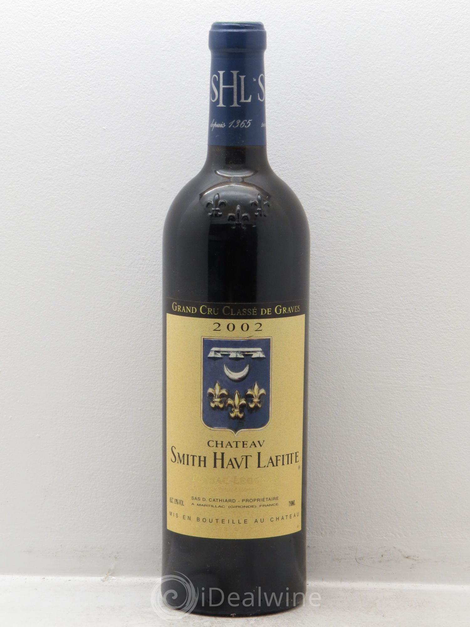 Château Smith Haut Lafitte Cru Classé de Graves 2002 - Lot de 1 bouteille - 0