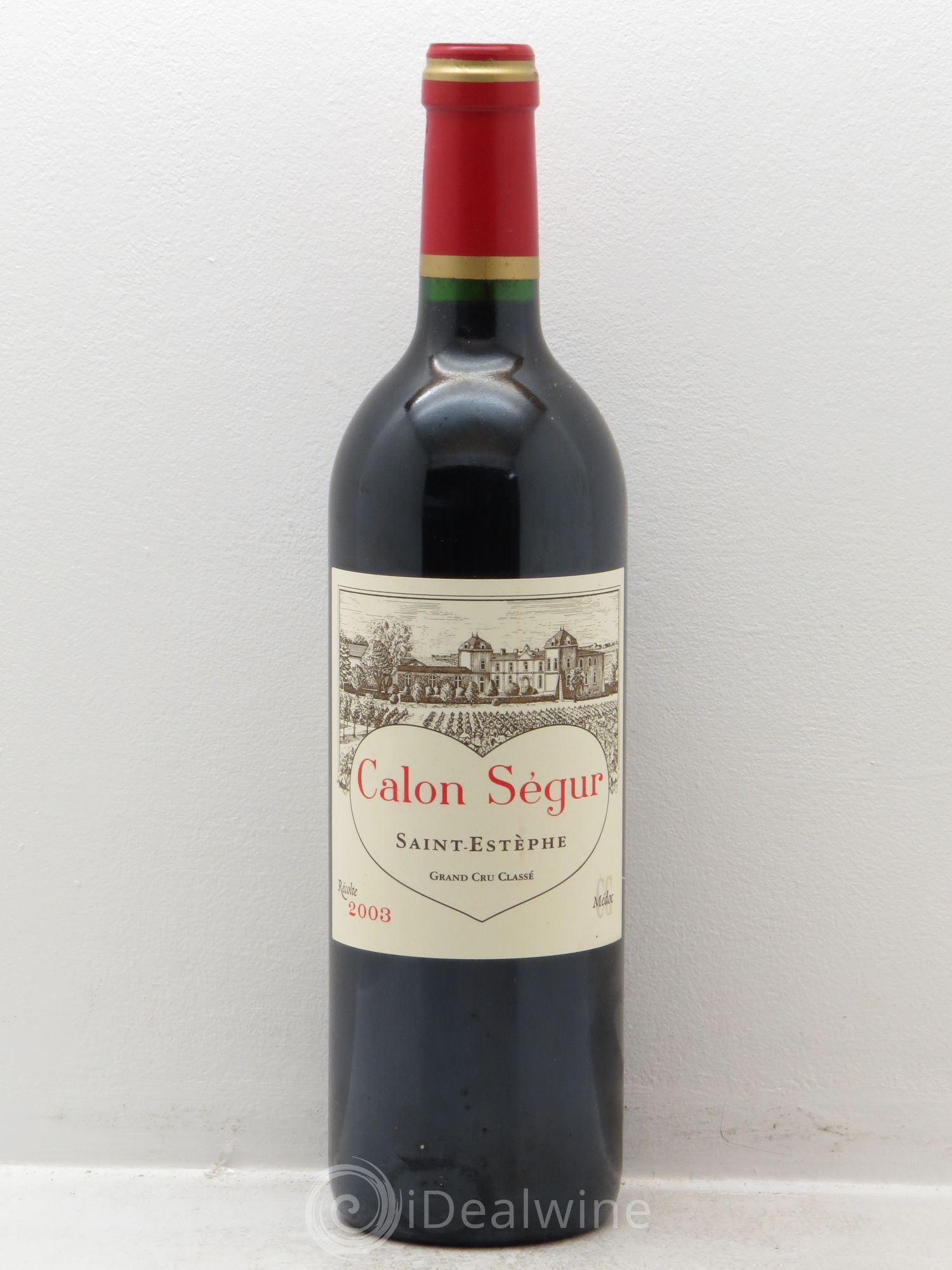 Château Calon Ségur 3ème Grand Cru Classé 2003 - Lot de 1 bouteille - 0