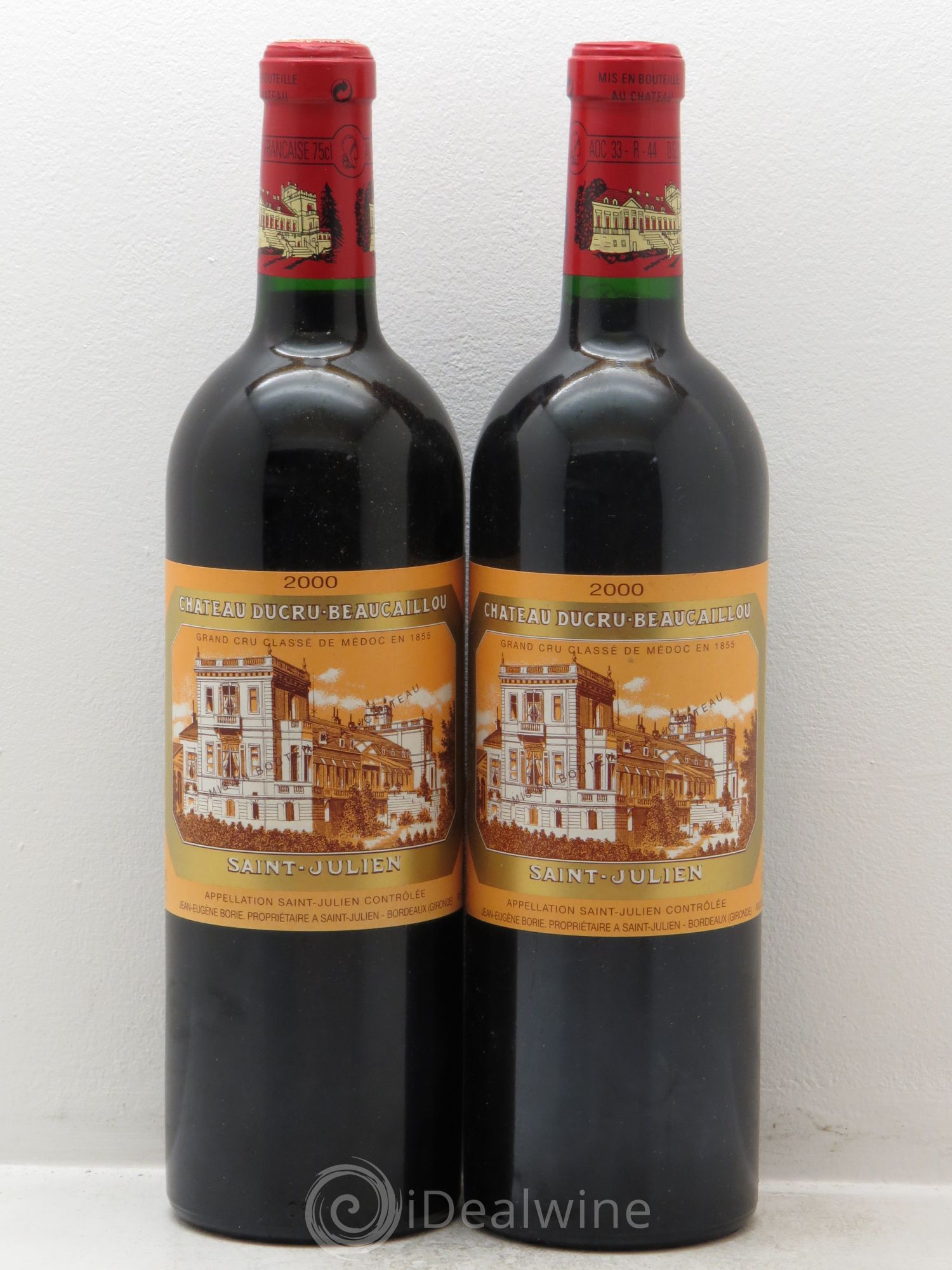 Château Ducru Beaucaillou 2ème Grand Cru Classé 2000 - Lot de 2 bouteilles - 0