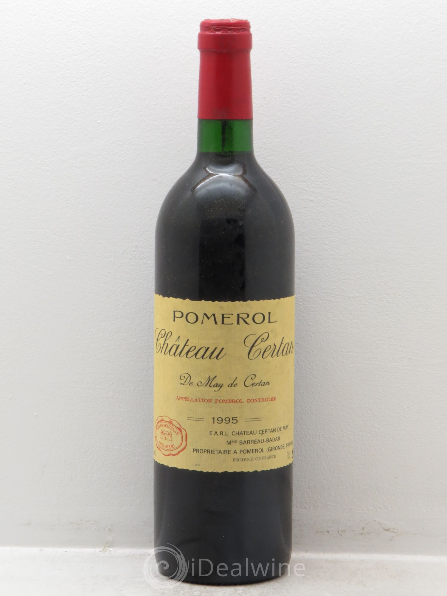 Château Certan de May 1995 - Lot de 6 bouteilles - 0