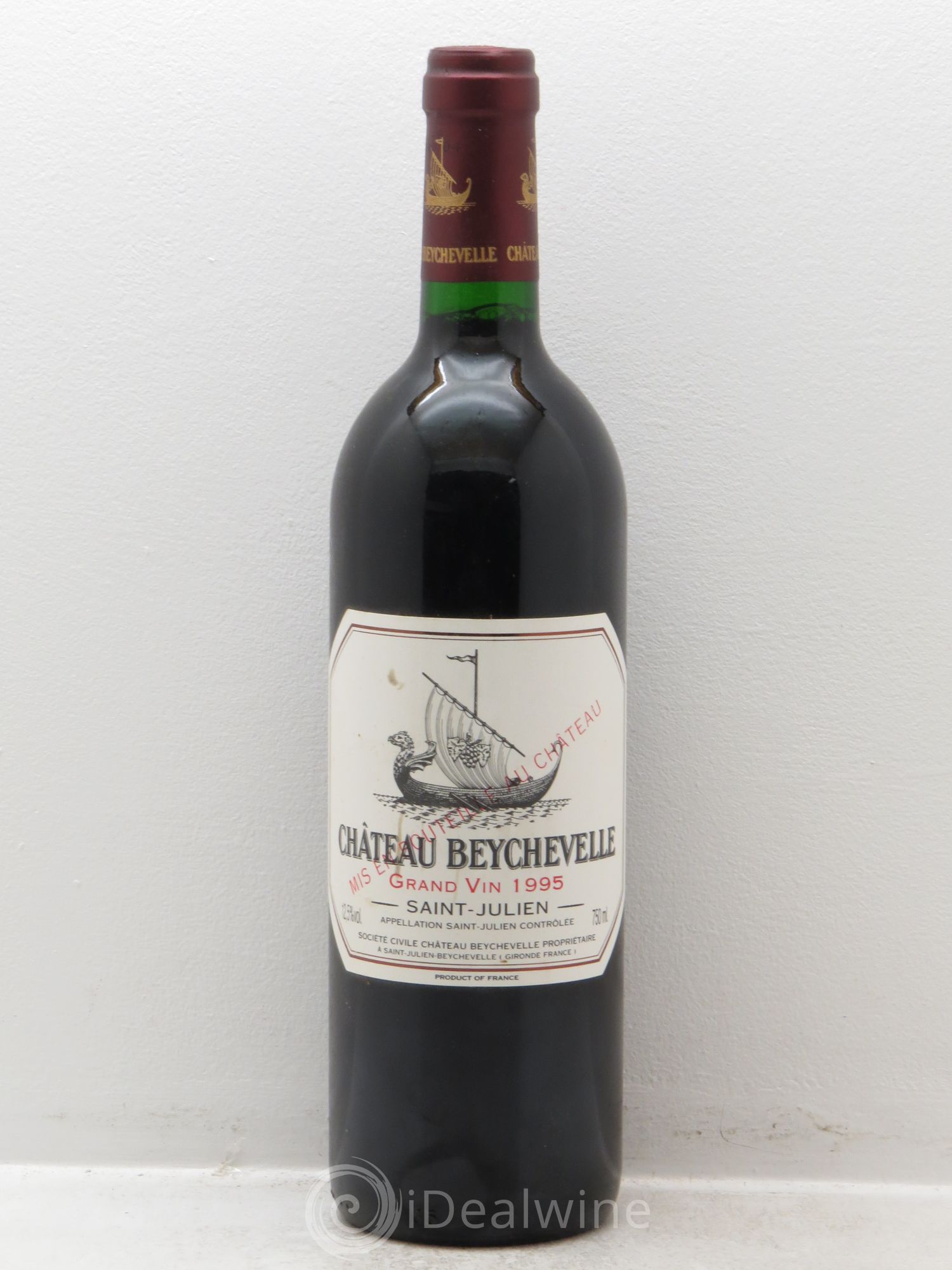 Château Beychevelle 4ème Grand Cru Classé 1995 - Lot de 1 bouteille - 0