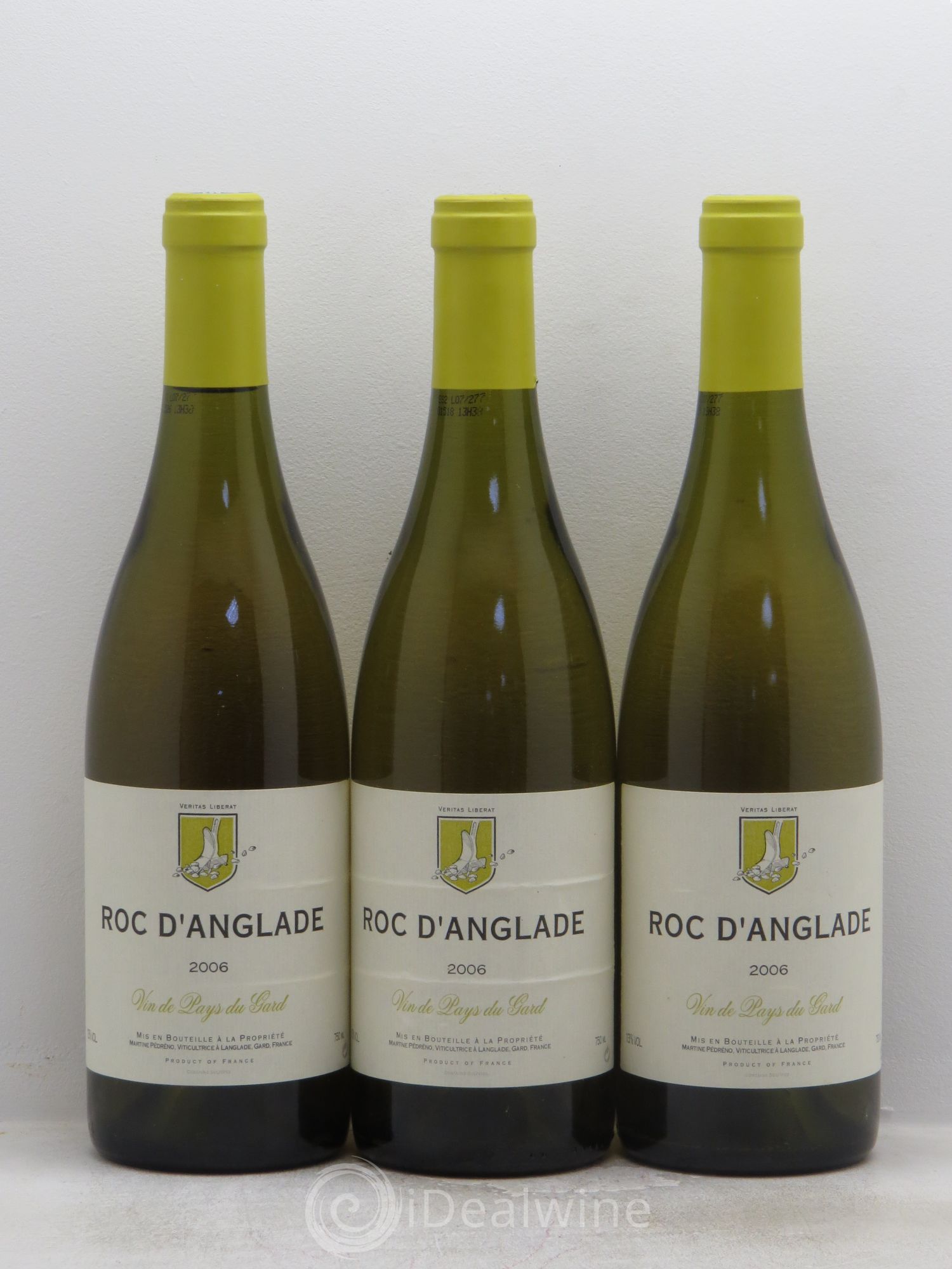 Divers IGP du gard Roc d'Anglade 2006 - Lot de 3 bouteilles - 0